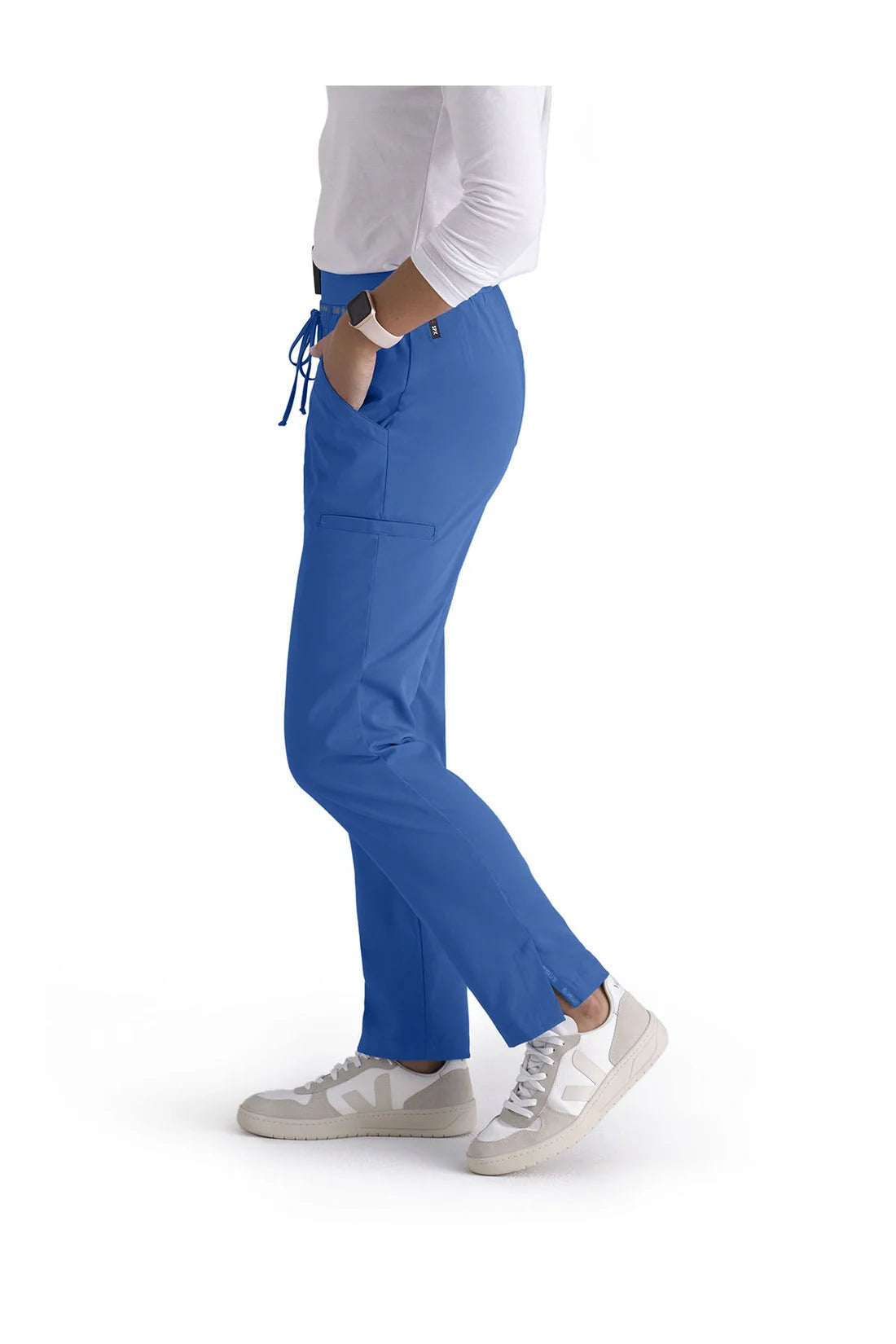 PANTALON MUJER GREYS ANATOMY SPANDEX STRETCH GRSP526 - AZUL REAL