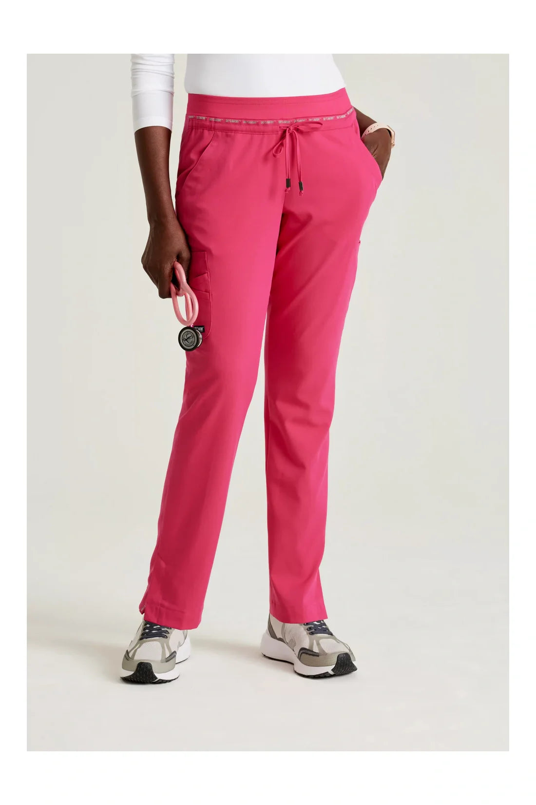 PANTALON MUJER GREYS ANATOMY SPANDEX STRETCH GRSP526 - ROSADO