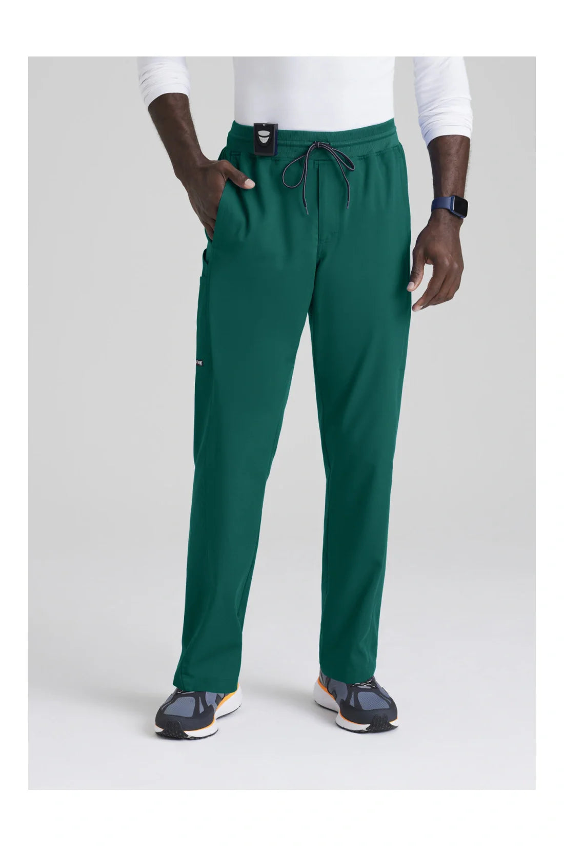PANTALON HOMBRE GREYS ANATOMY SPANDEX STRETCH GRSP617 - VERDE CAZADOR