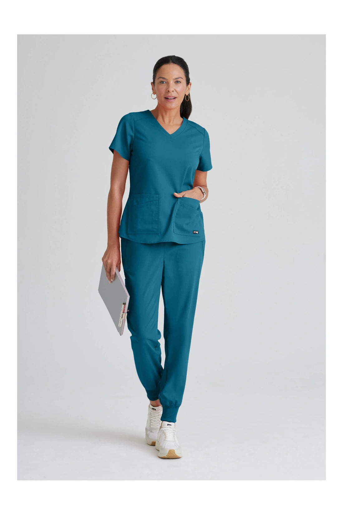 TOP MUJER GREYS ANATOMY SPANDEX STRETCH GRST011