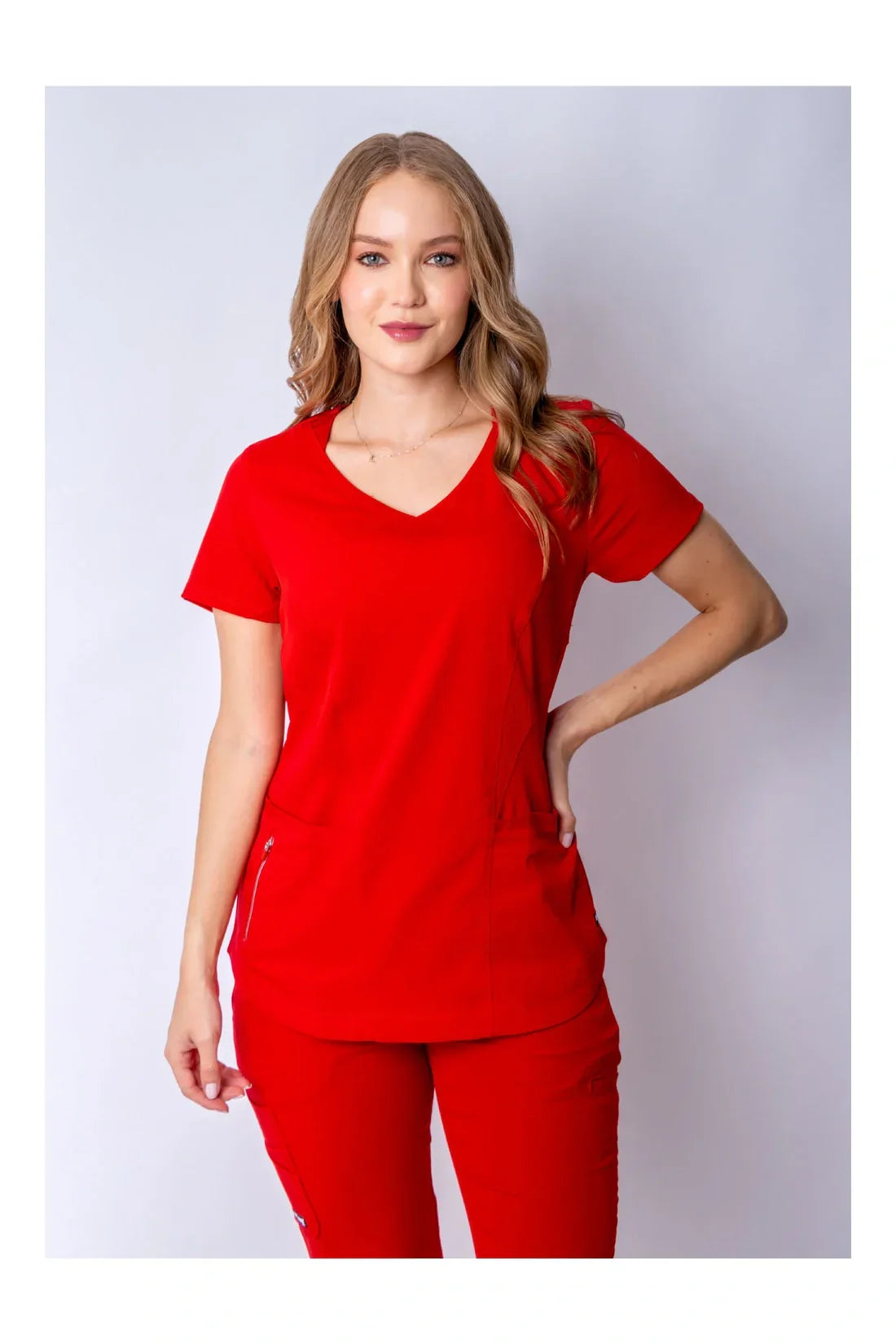 SET TOP + PANTALÓN MUJER GREYS ANATOMY SPANDEX STRETCH GRST124.GRSP526