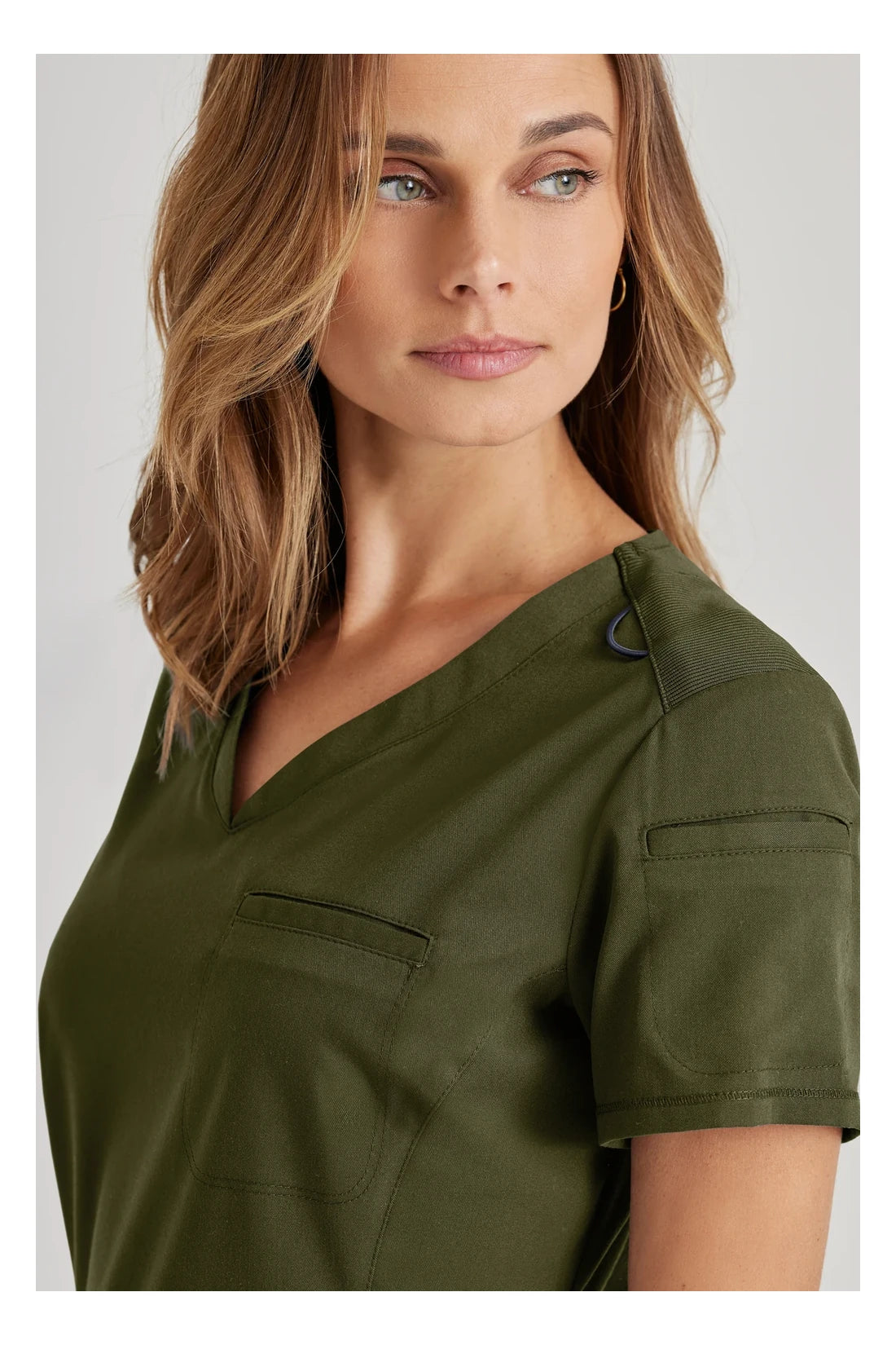 TOP MUJER GREYS ANATOMY SPANDEX STRETCH GRST136