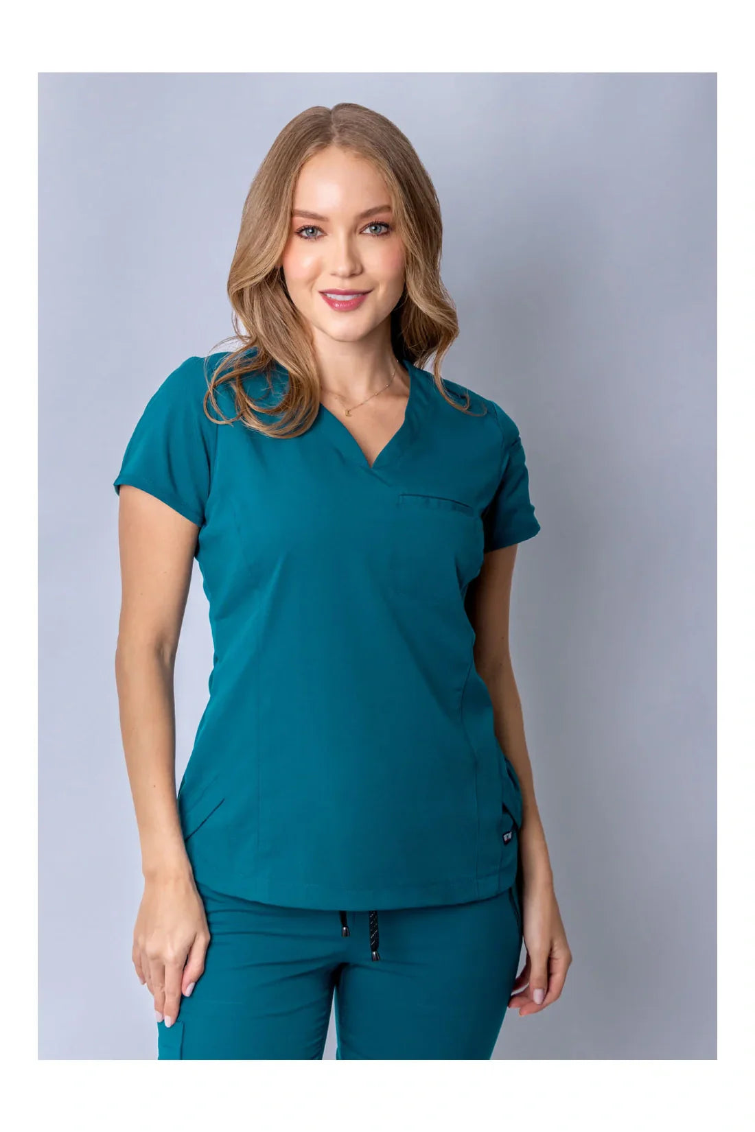TOP MUJER GREYS ANATOMY SPANDEX STRETCH GRST136.328