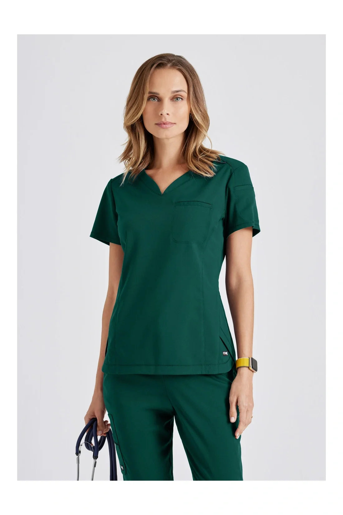 SET TOP + PANTALÓN MUJER GREYS ANATOMY SPANDEX STRETCH GRST136.GRSP500