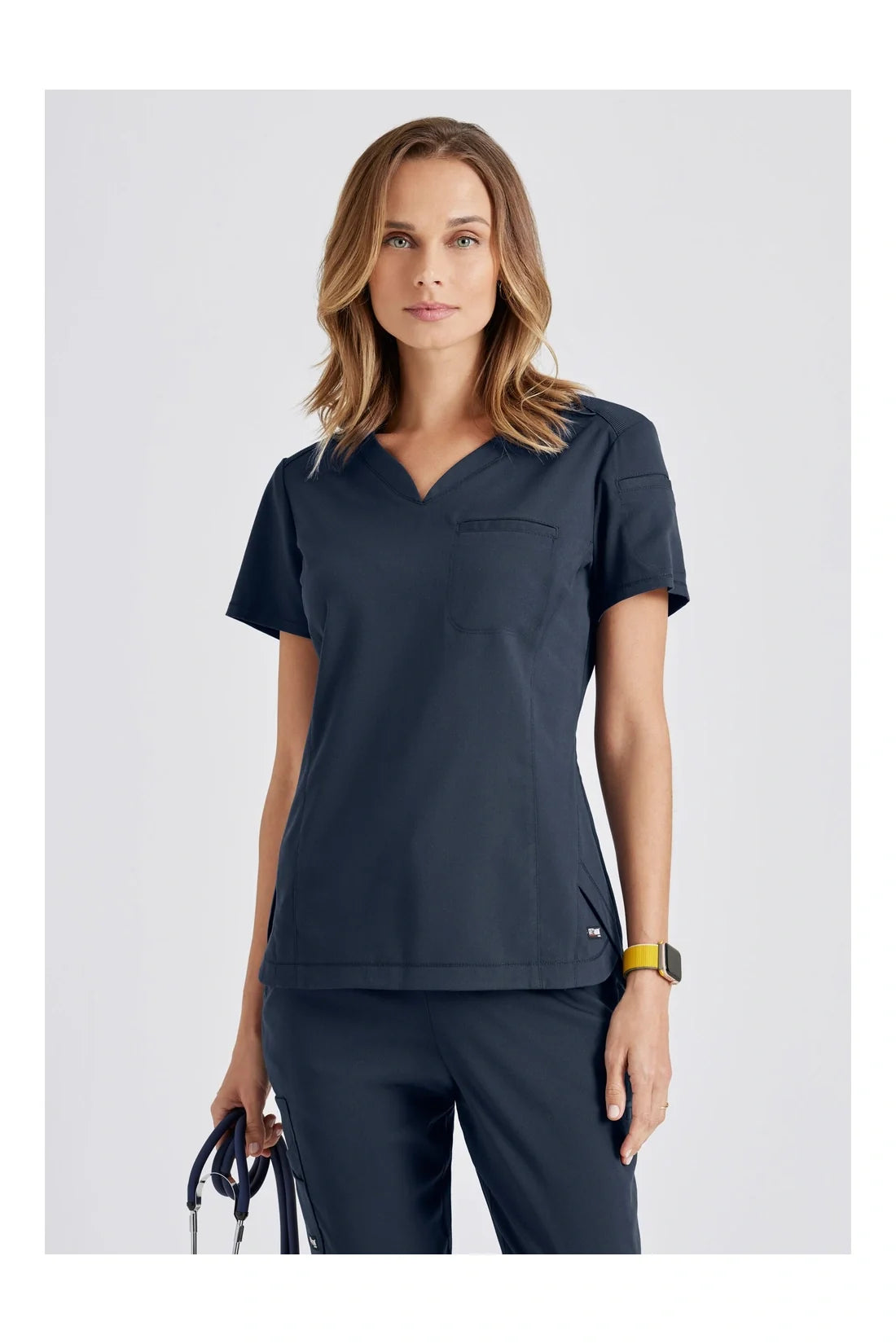 SET TOP + PANTALÓN MUJER GREYS ANATOMY SPANDEX STRETCH GRST136.GRSP526