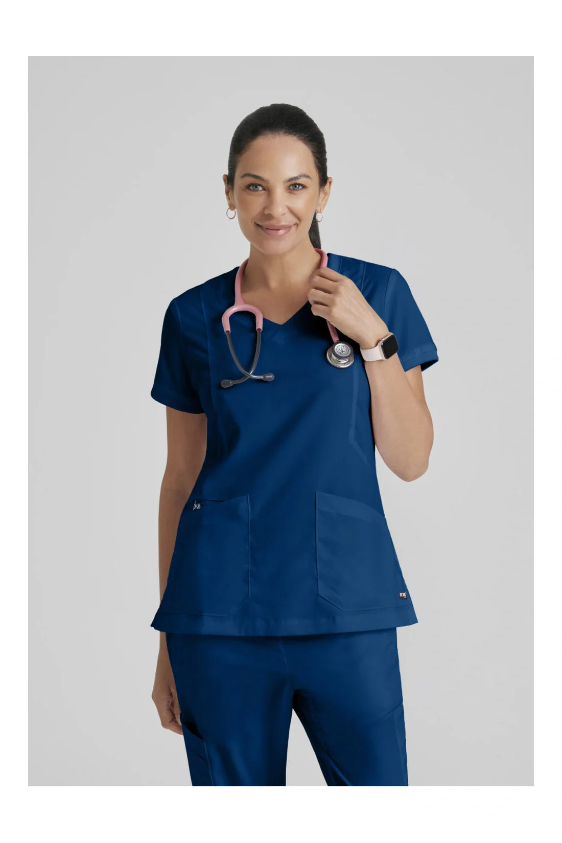 SET TOP + PANTALÓN MUJER GREYS ANATOMY CLASSIC GRT049.GRP534 - INDIGO