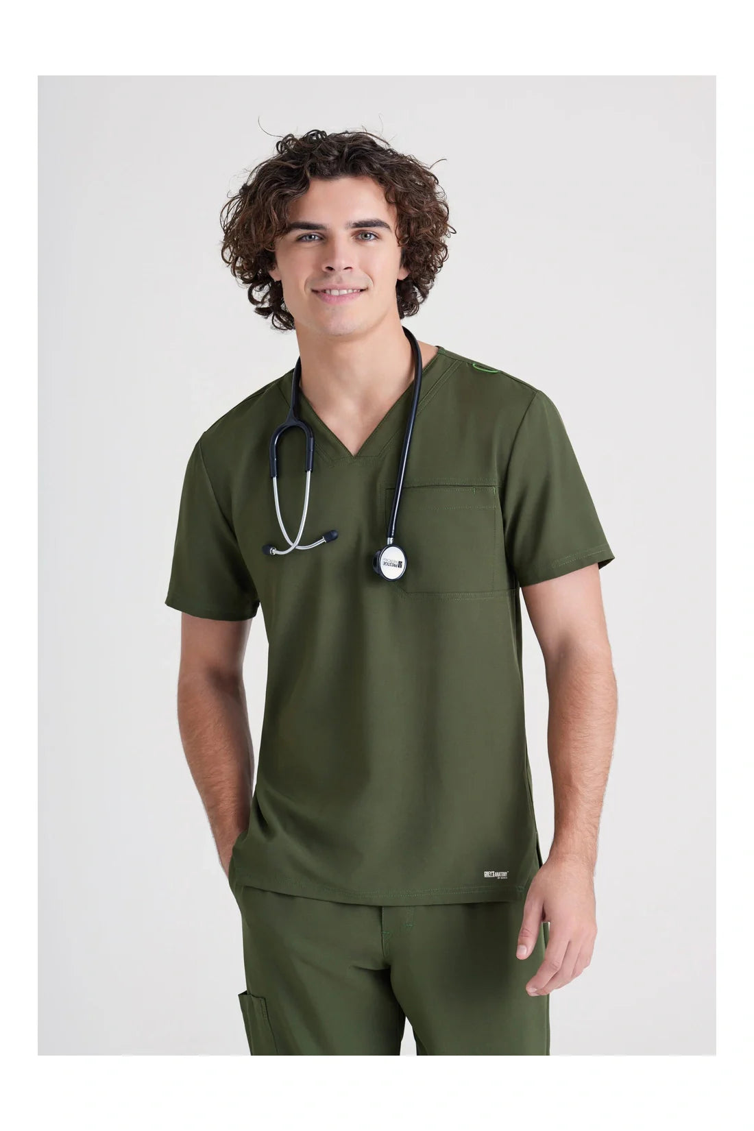 TOP HOMBRE GREYS ANATOMY EVOLVE GSST179 - OLIVA