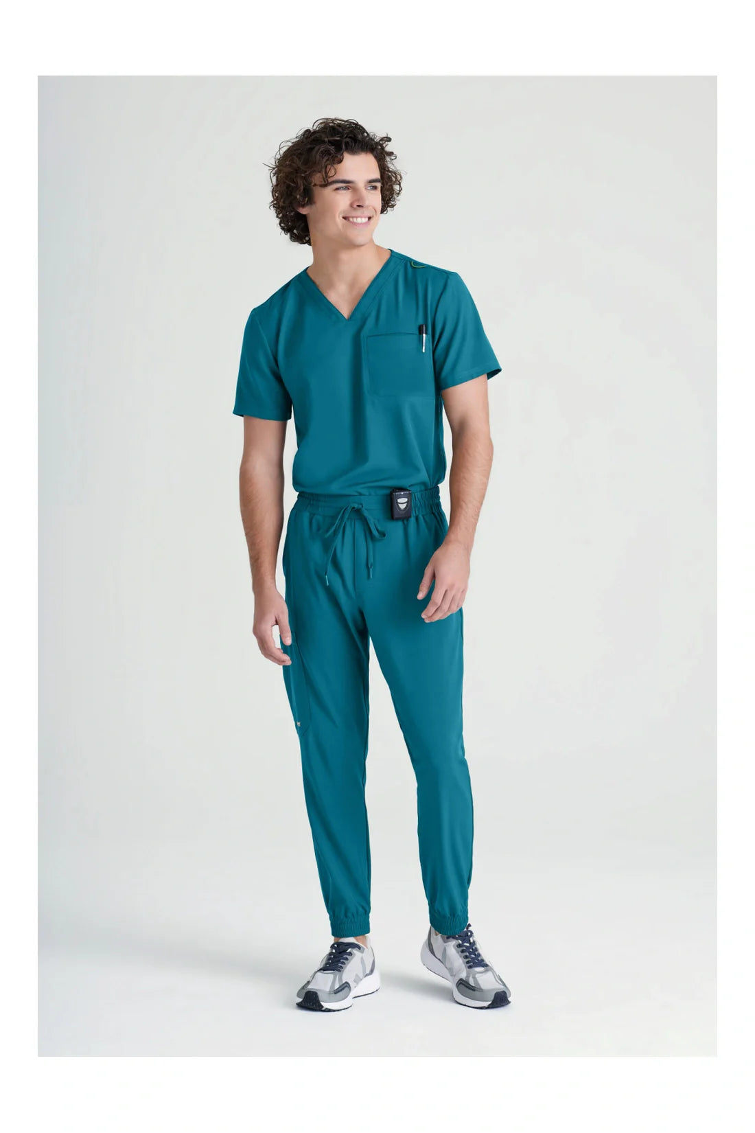 TOP HOMBRE GREYS ANATOMY EVOLVE GSST179 - AZUL CARIBE