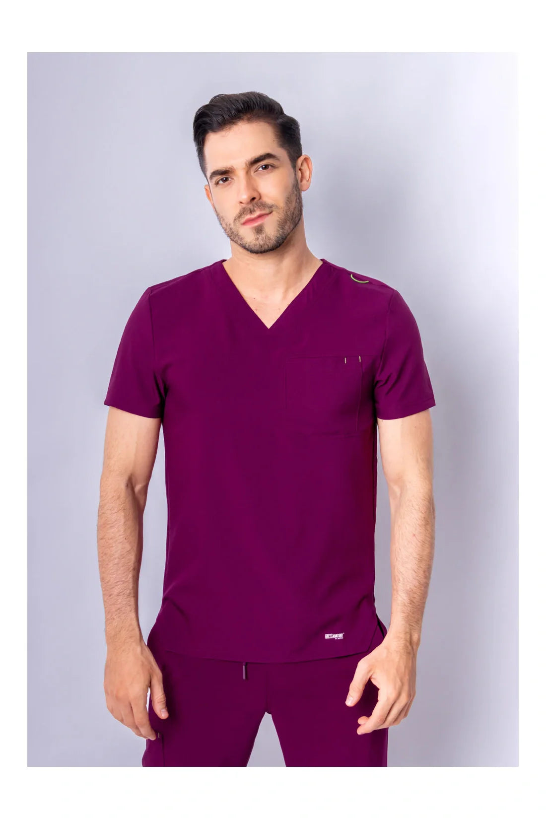 TOP HOMBRE GREYS ANATOMY EVOLVE GSST179 - VINOTINTO