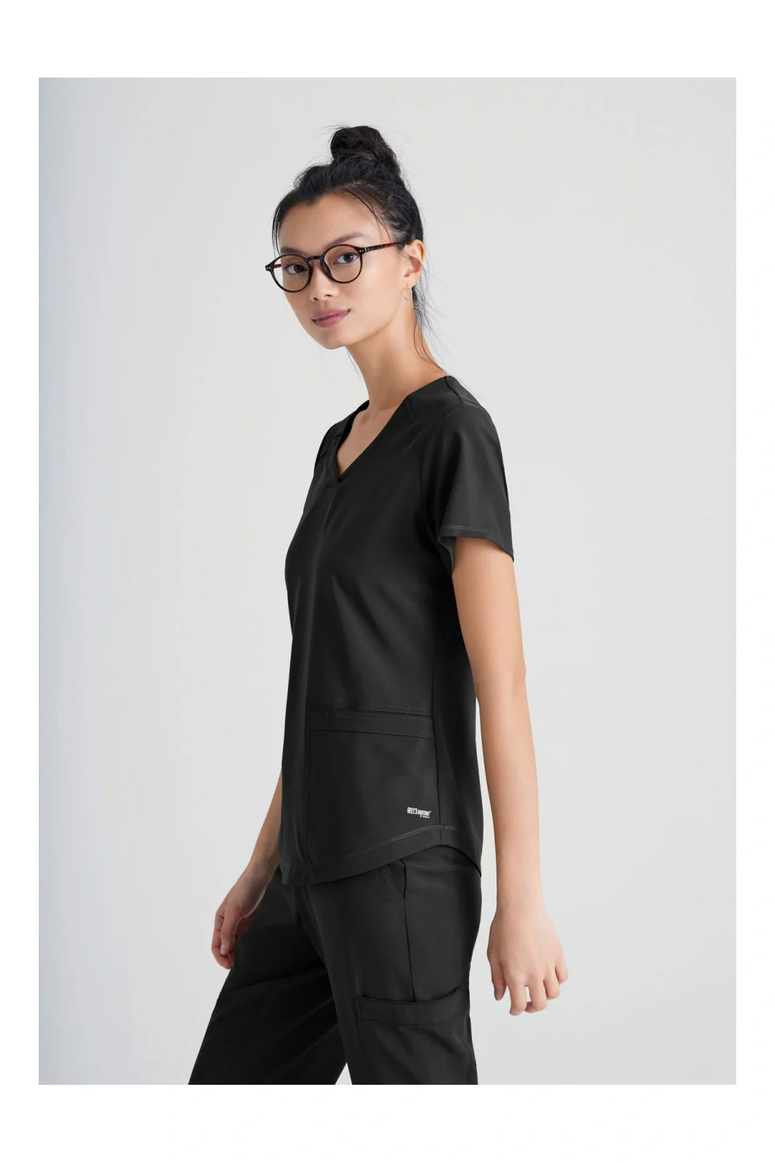 TOP MUJER GREYS ANATOMY EVOLVE GSST180 - NEGRO