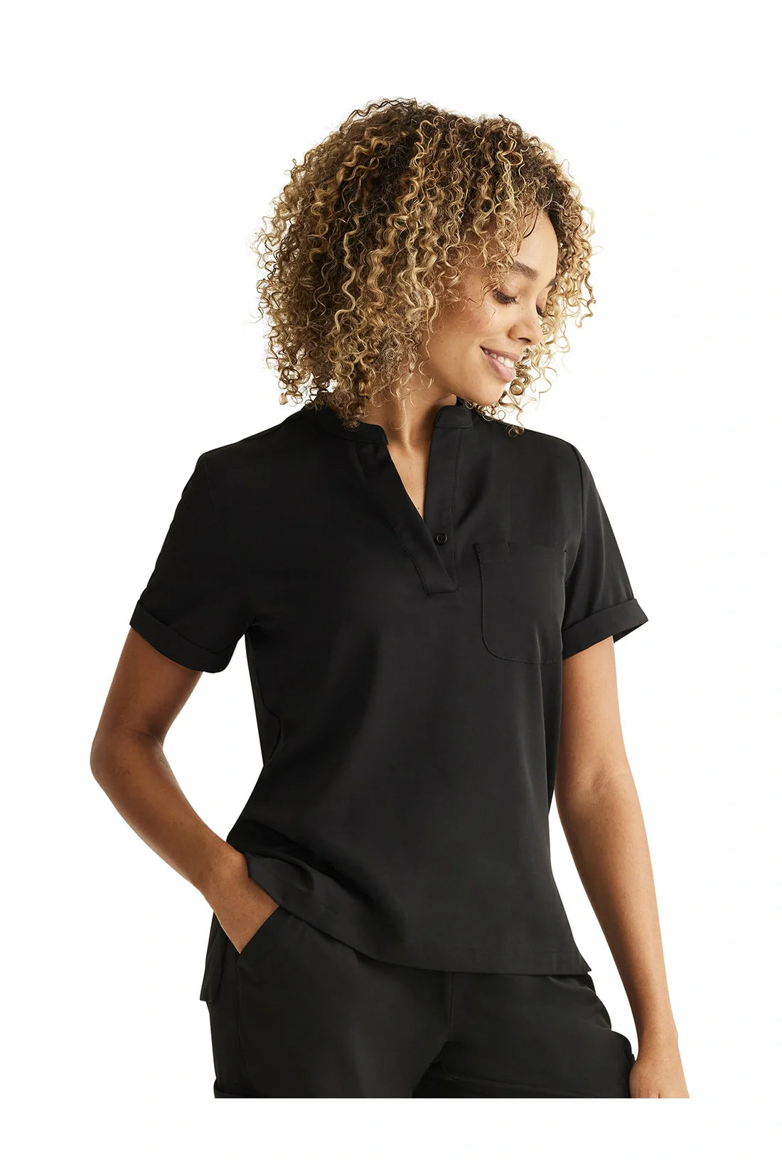 SET TOP + PANTALÓN MUJER HEALING HANDS HH WORKS HH650.HH053 - NEGRO