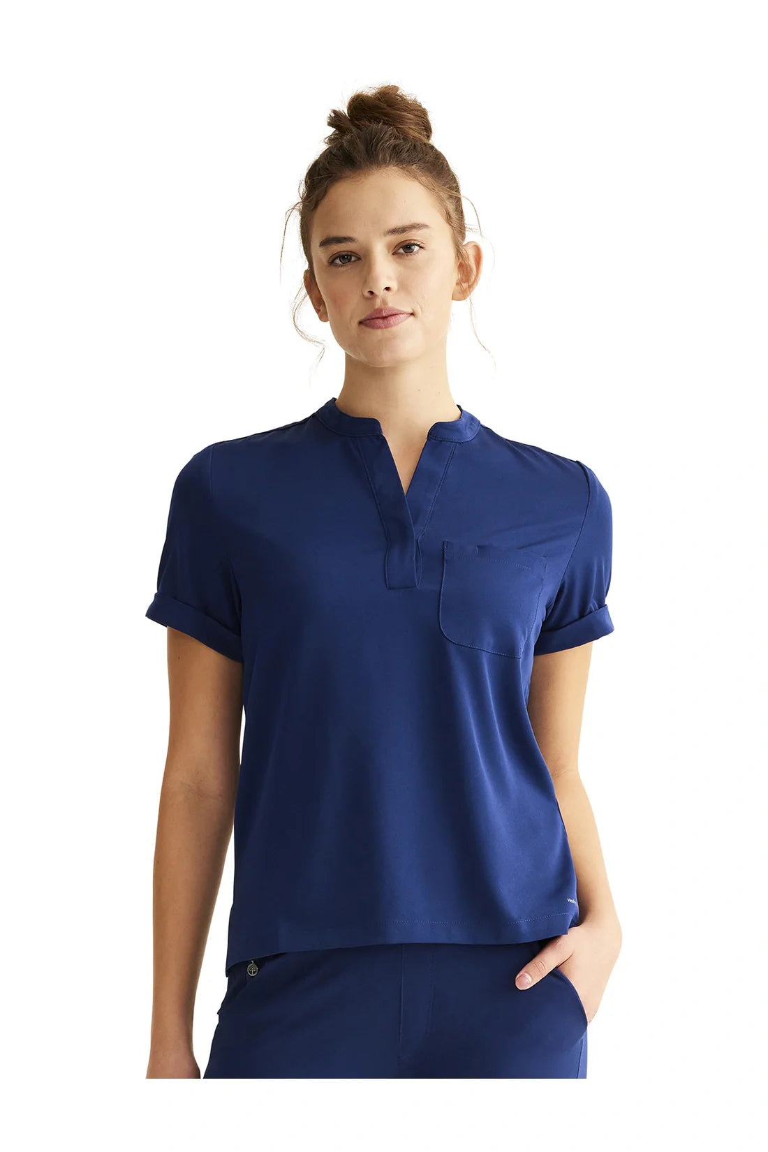 TOP MUJER HEALING HANDS HH WORKS HH650.NAVY