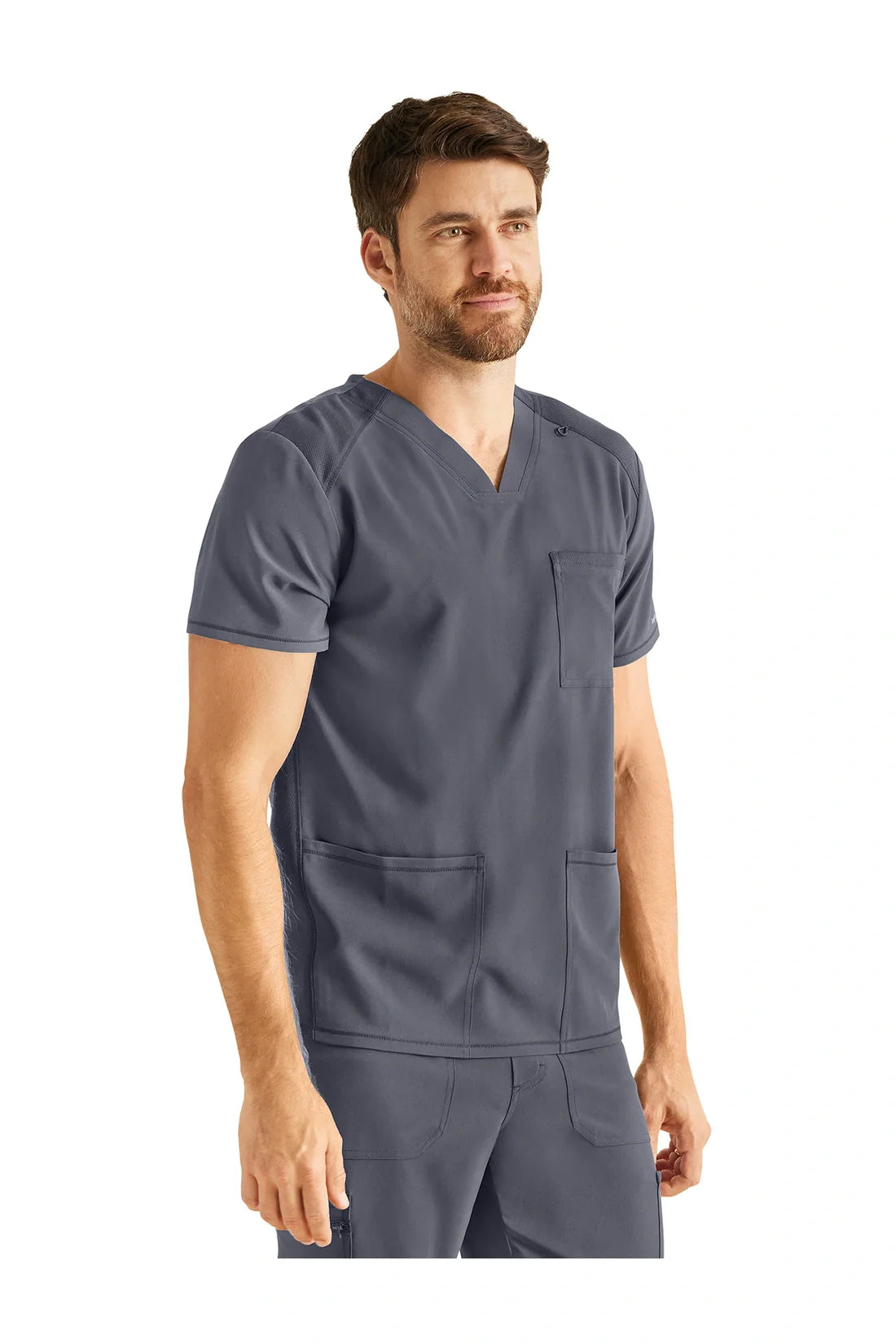SET TOP + PANTALÓN HOMBRE INSPIRA Inspira Flex IP603A.IP066A - GRIS OSCURO
