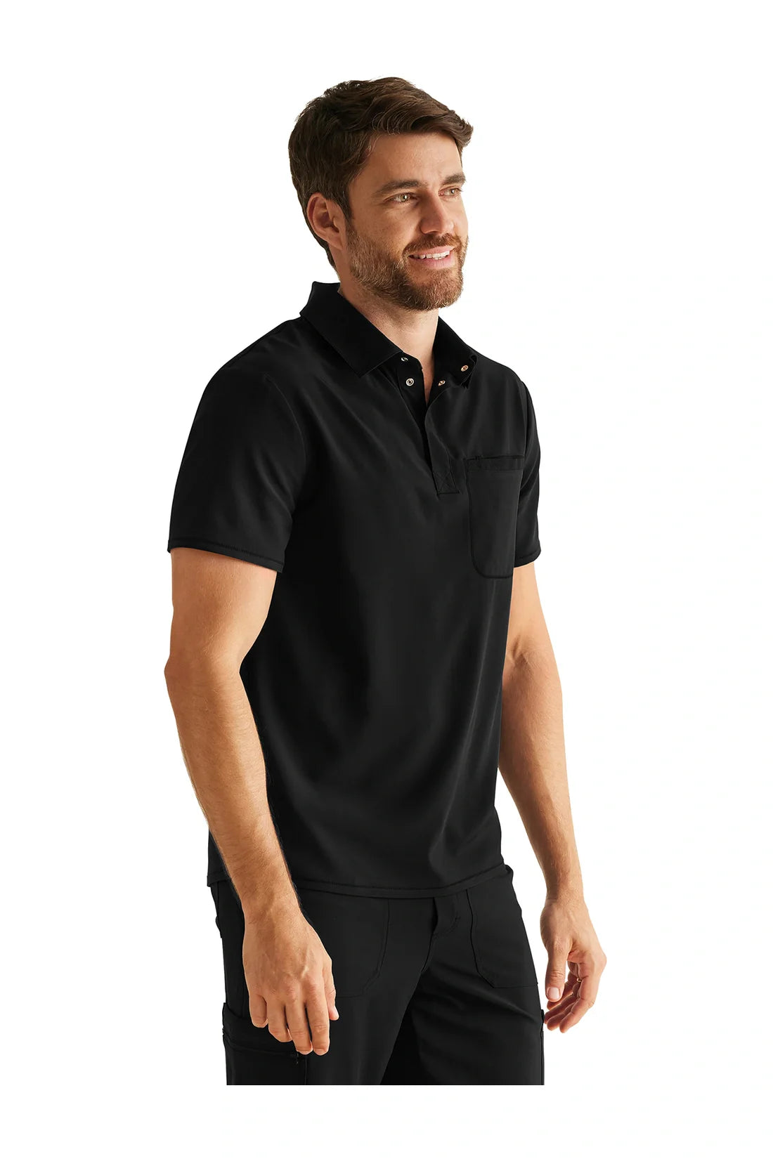 SET TOP + PANTALÓN HOMBRE INSPIRA INSPIRED BY LOVE IP855A.IP067A - NEGRO