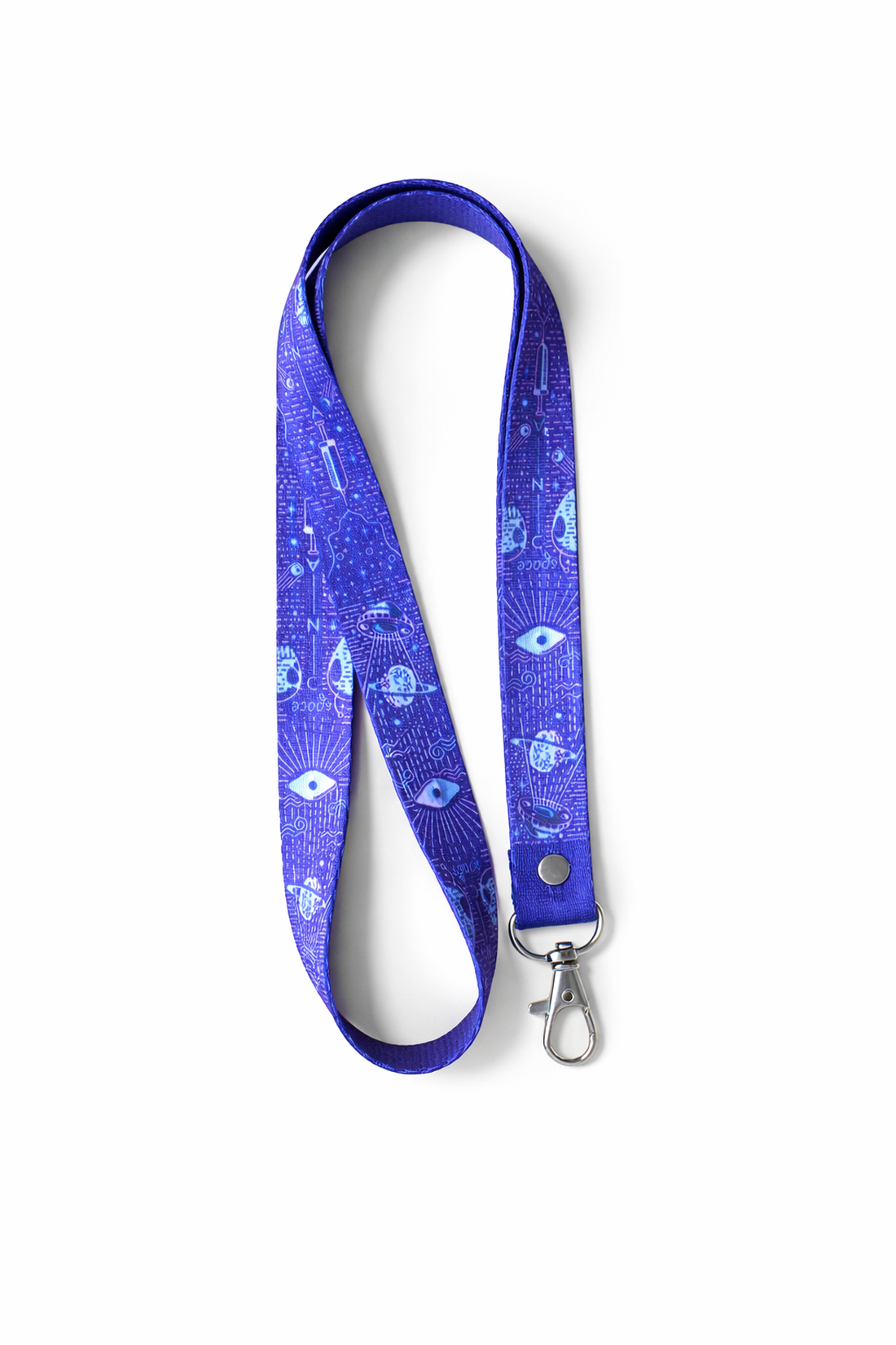 LANYARD AZUL ESPACIO