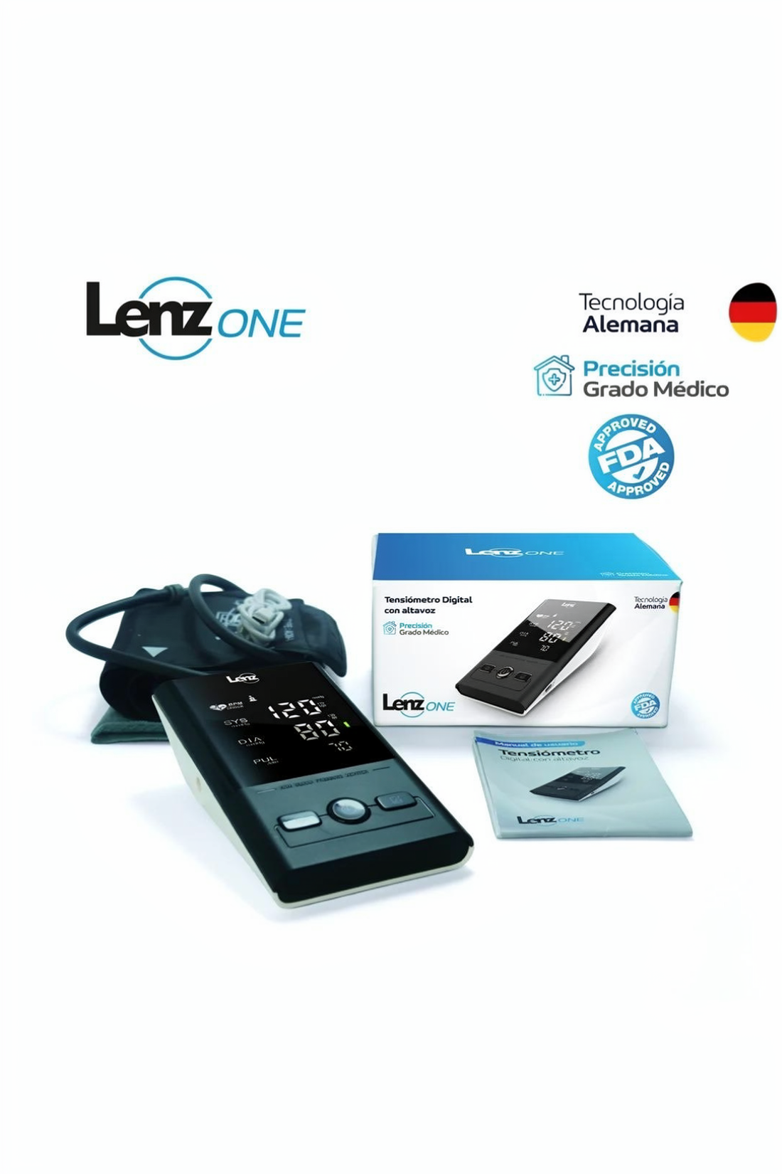 TENSIOMETRO DIGITAL LENZ ONE AES.U392