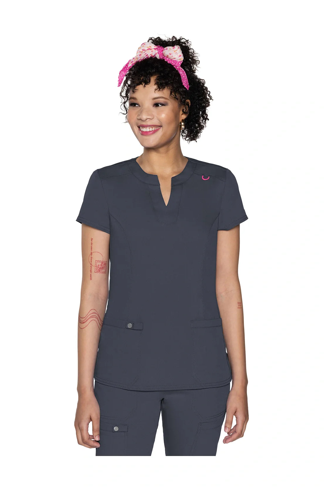 TOP MUJER MED COUTURE MC Touch MC607 - GRIS OSCURO