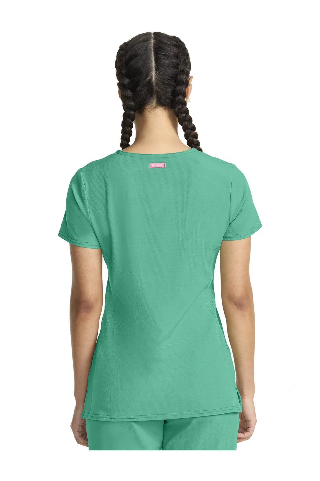 TOP MUJER MED COUTURE MC AMP MC702 - VERDE AZULADO