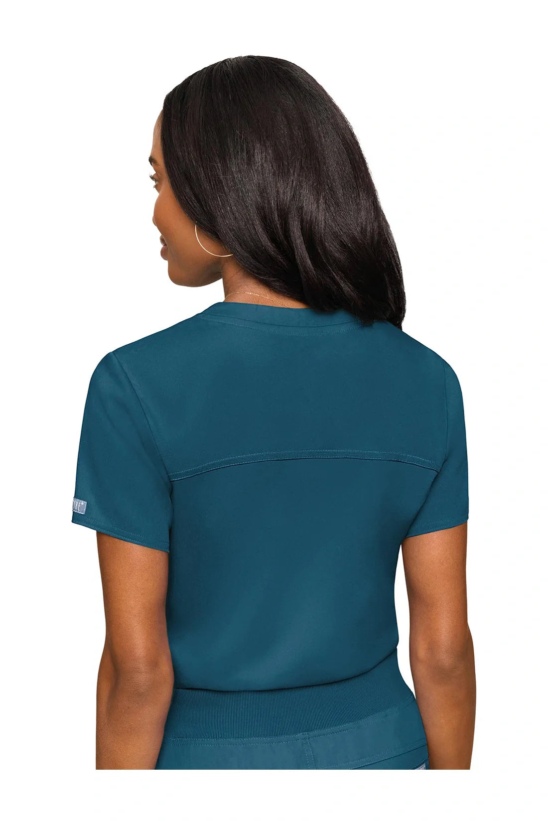 TOP MUJER MED COUTURE MC Touch MC7448 - AZUL CARIBE