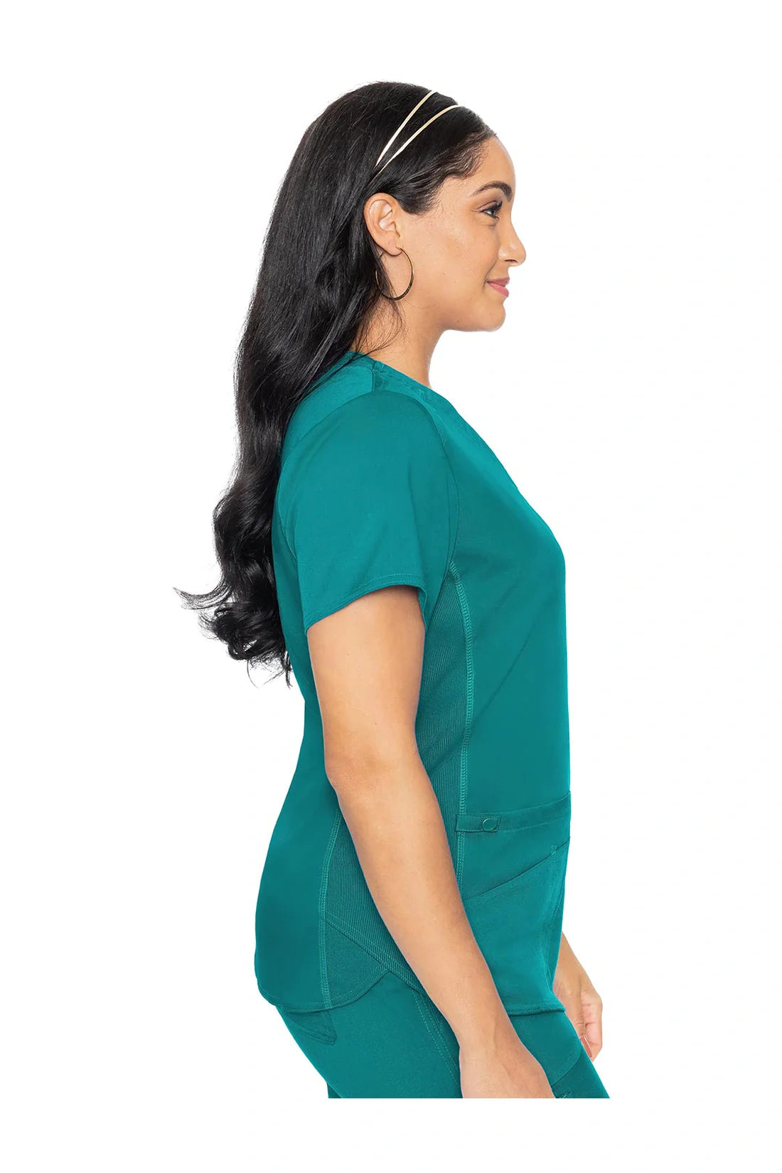 TOP MUJER MED COUTURE MC Touch MC7459 - VERDE AZULADO
