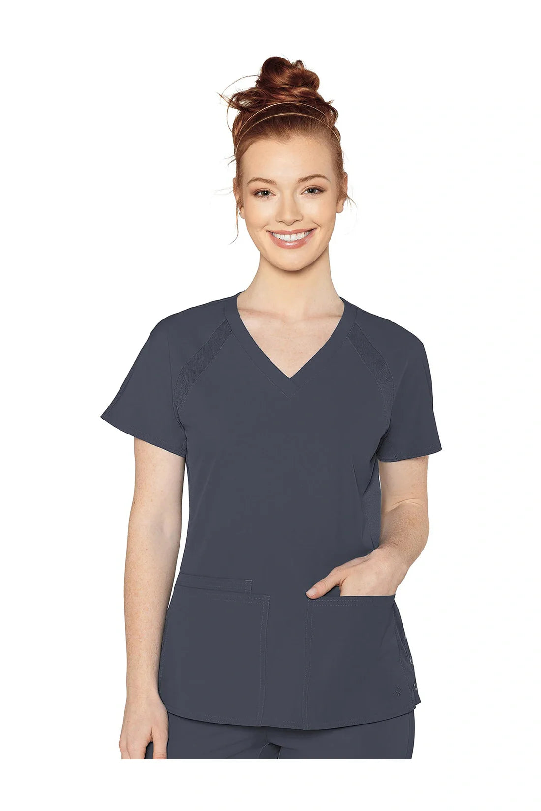 TOP MUJER MED COUTURE MC Peaches MC8470 - GRIS OSCURO