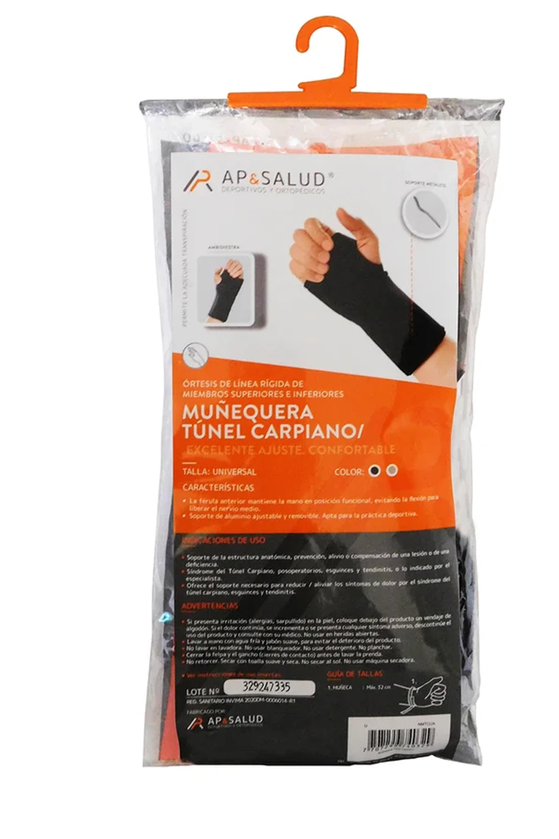 MUÑEQUERA TÚNEL CARPIANO UNIVERSAL AMBID