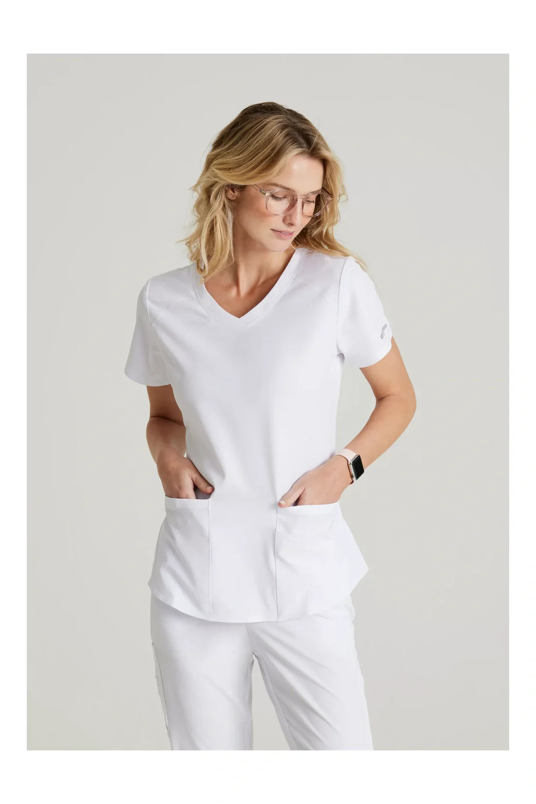 TOP MUJER SKECHERS SKECHERS SK101 - BLANCO