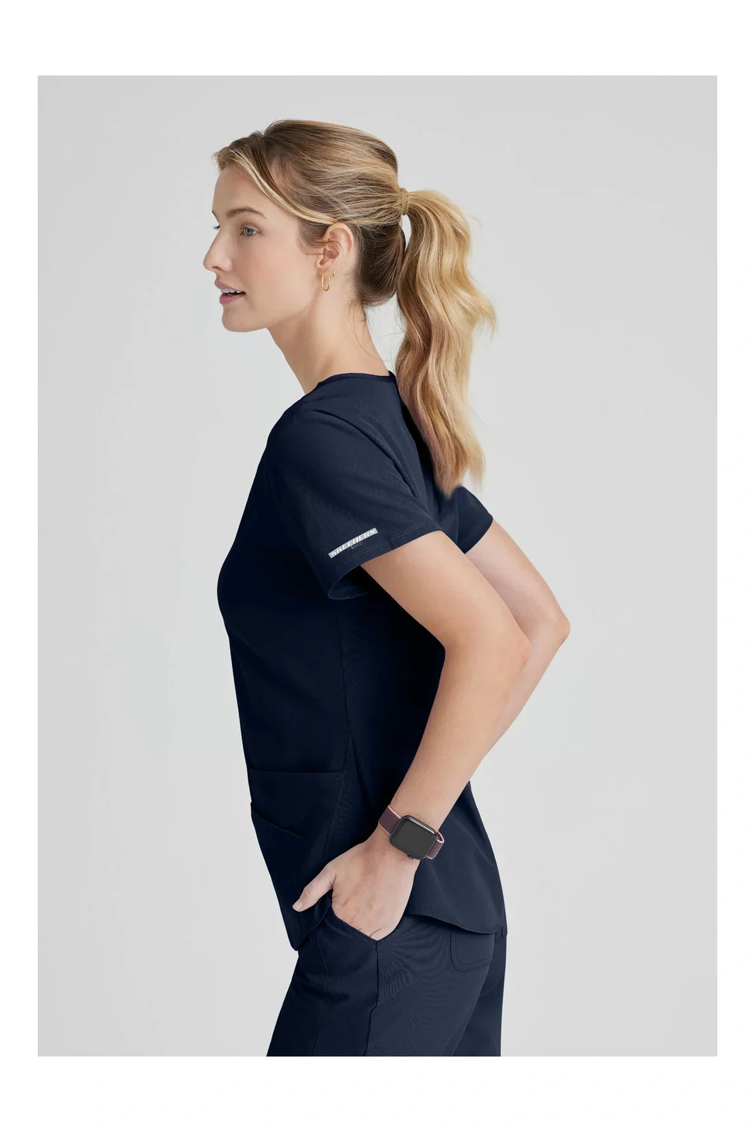 TOP MUJER SKECHERS SKECHERS SK101 - AZUL NAVY