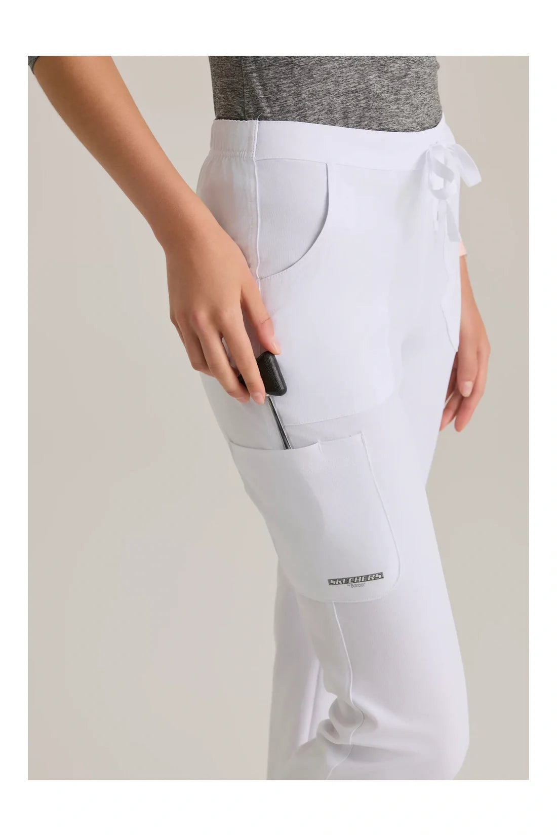 PANTALON MUJER SKECHERS SKECHERS SK201 - BLANCO