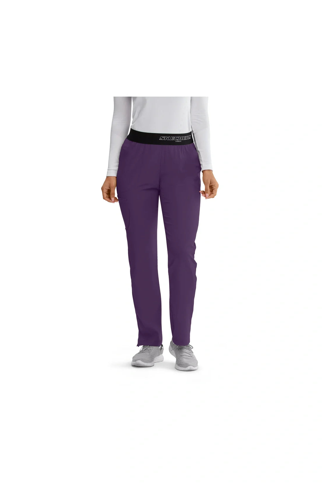 PANTALON MUJER SKECHERS SKECHERS SK202 - BERENJENA
