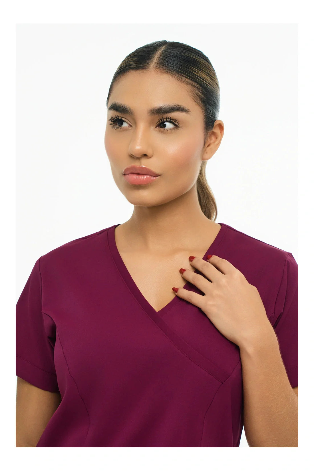 TOP MUJER HABBIS CLASSIC T.CLASSIC.D - ROJO