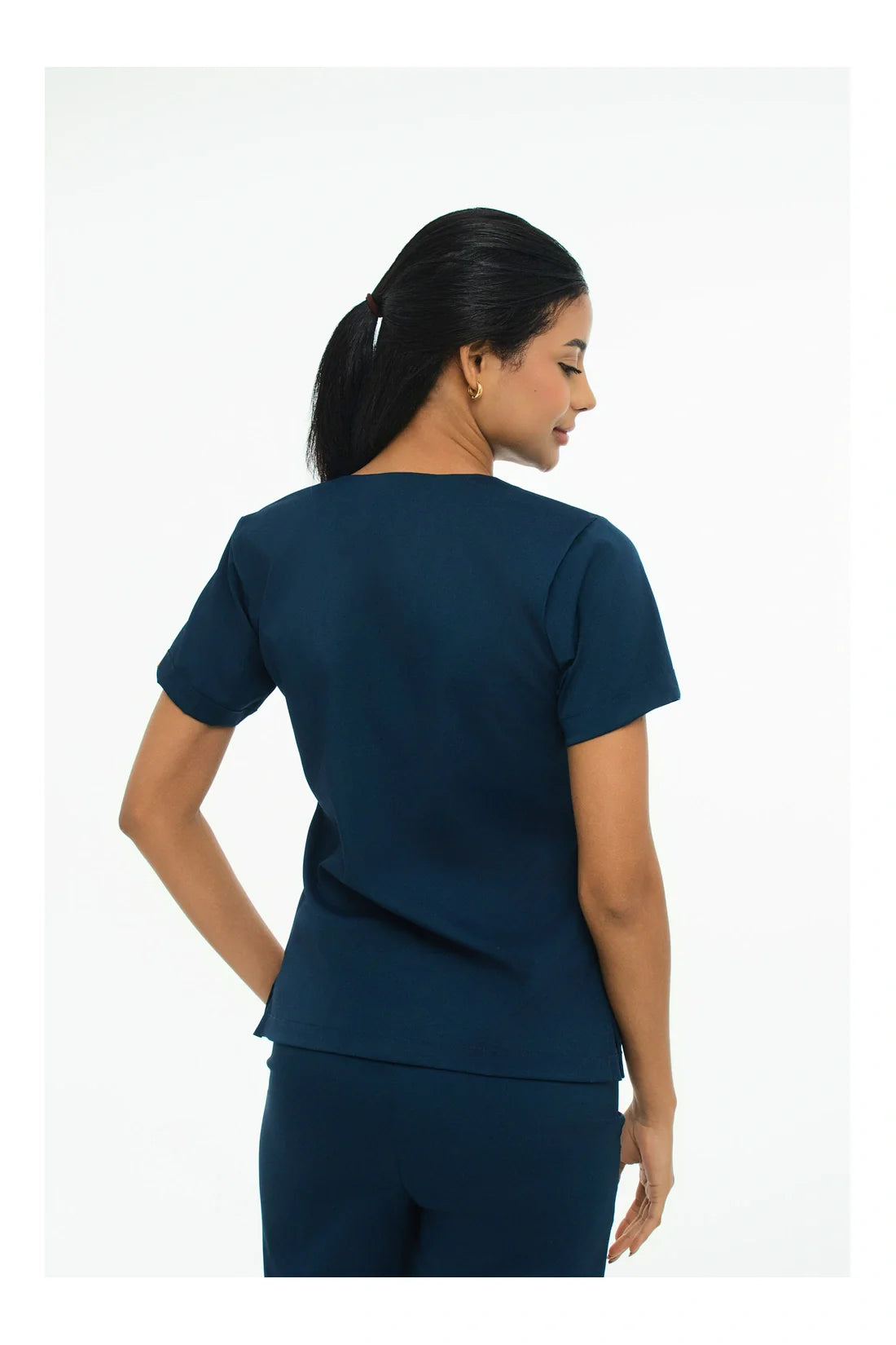 TOP MUJER HABBIS CLASSIC T.CLASSIC.D - AZUL NAVY