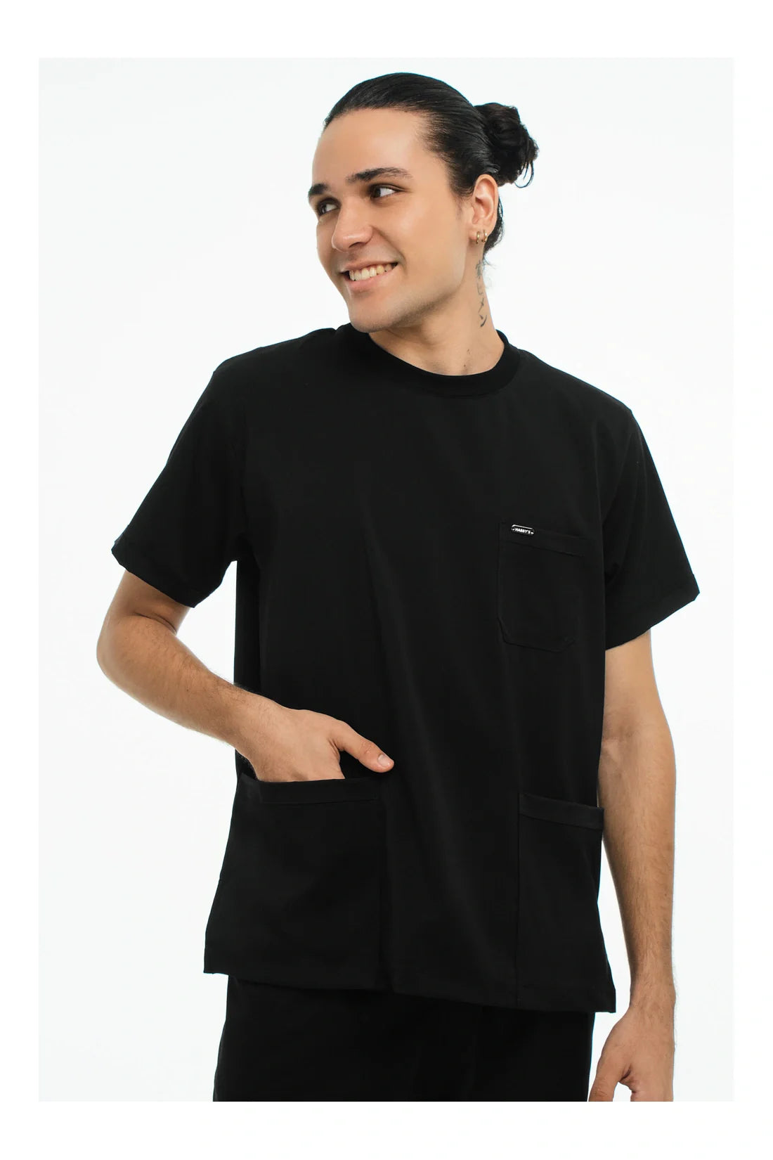 TOP HOMBRE HABBIS HEALTH PREMIUM T.HEALTH.H - NEGRO