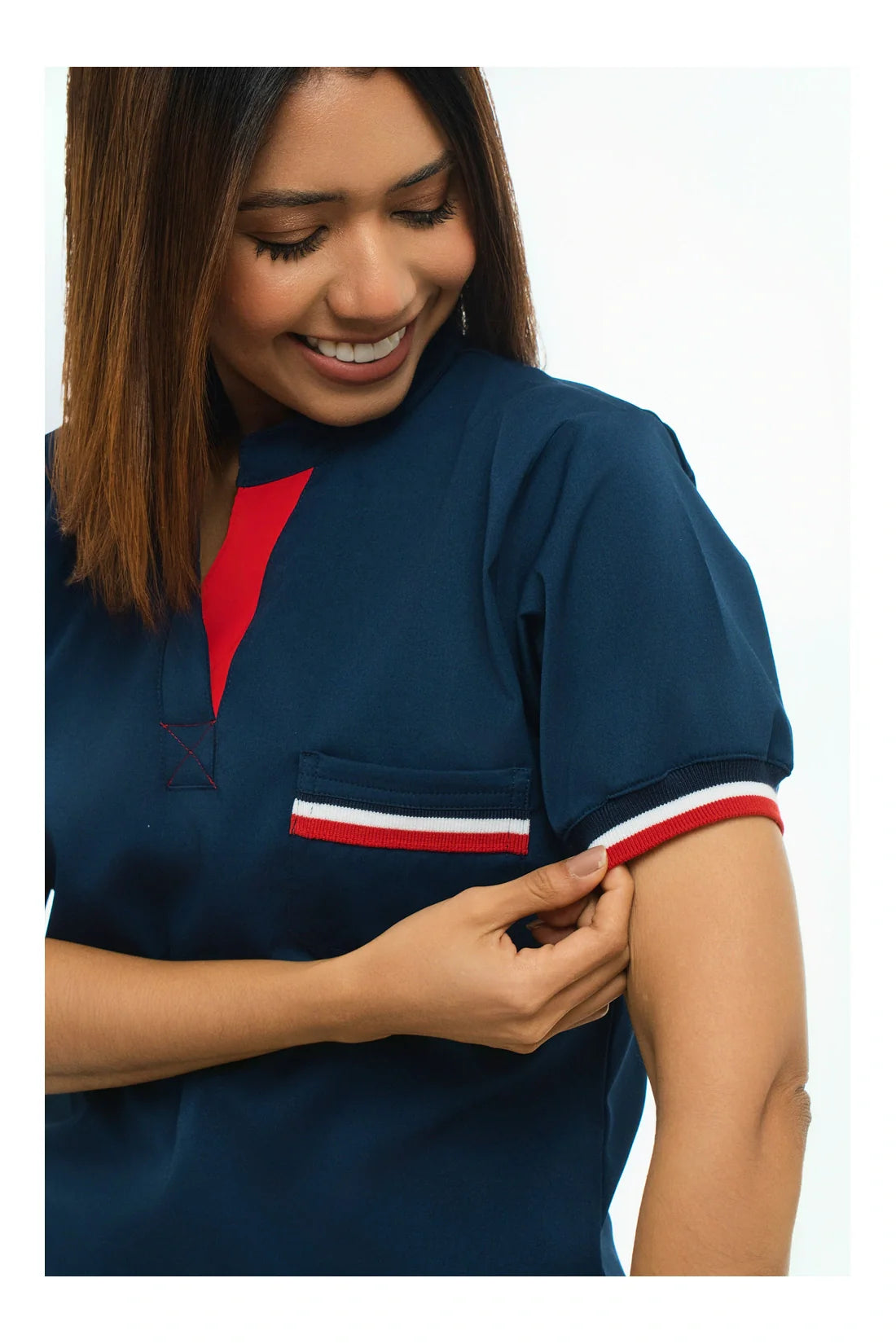 TOP MUJER HABBIS TOKIO T.TOKIO.VOL2 - AZUL NAVY