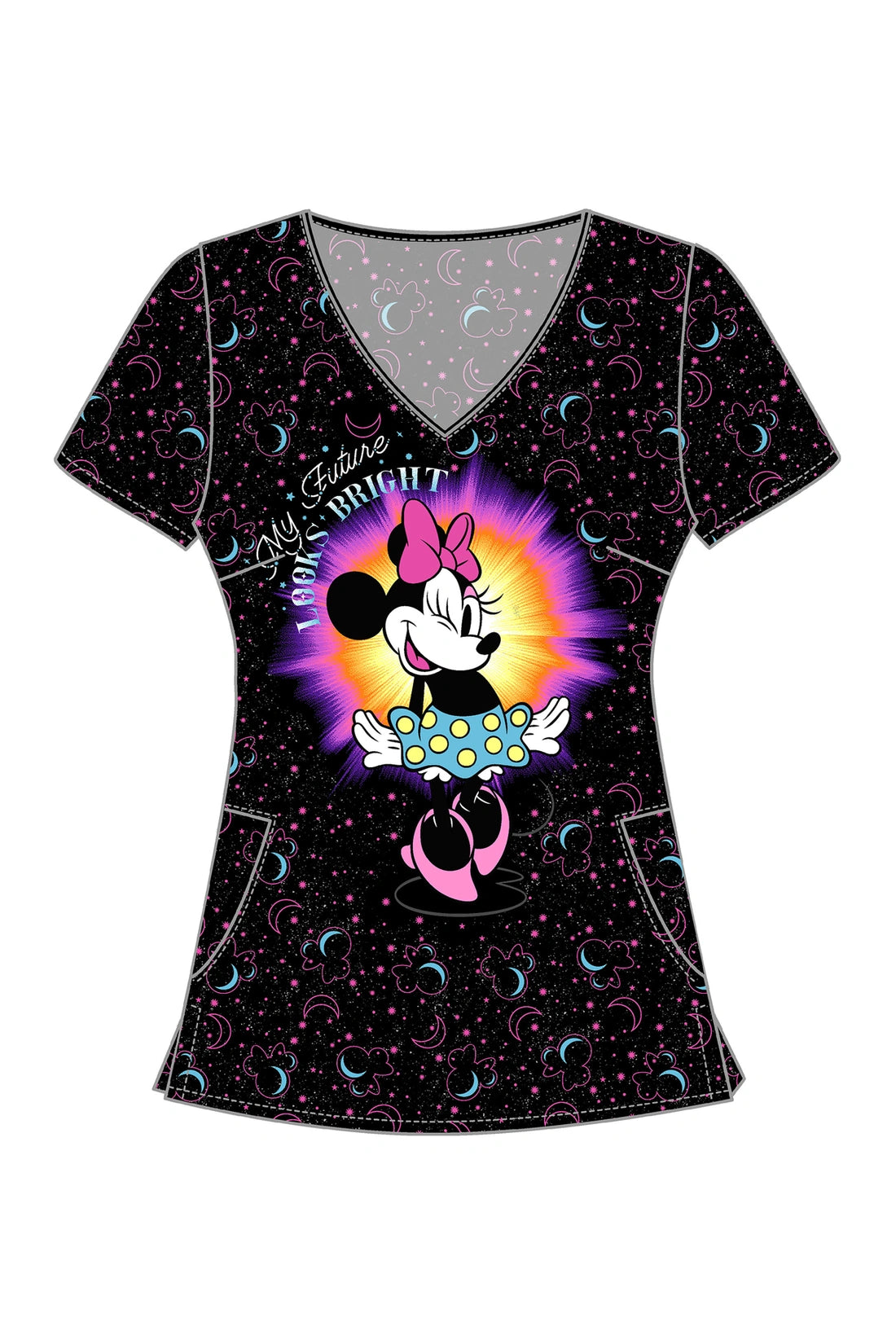 TOP MUJER TOONIFORMS DISNEY TF626