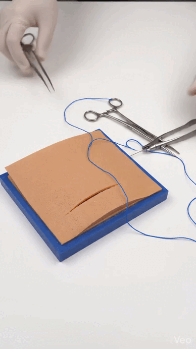 SIMULADOR SUTURAS 14X11 4CAPAS