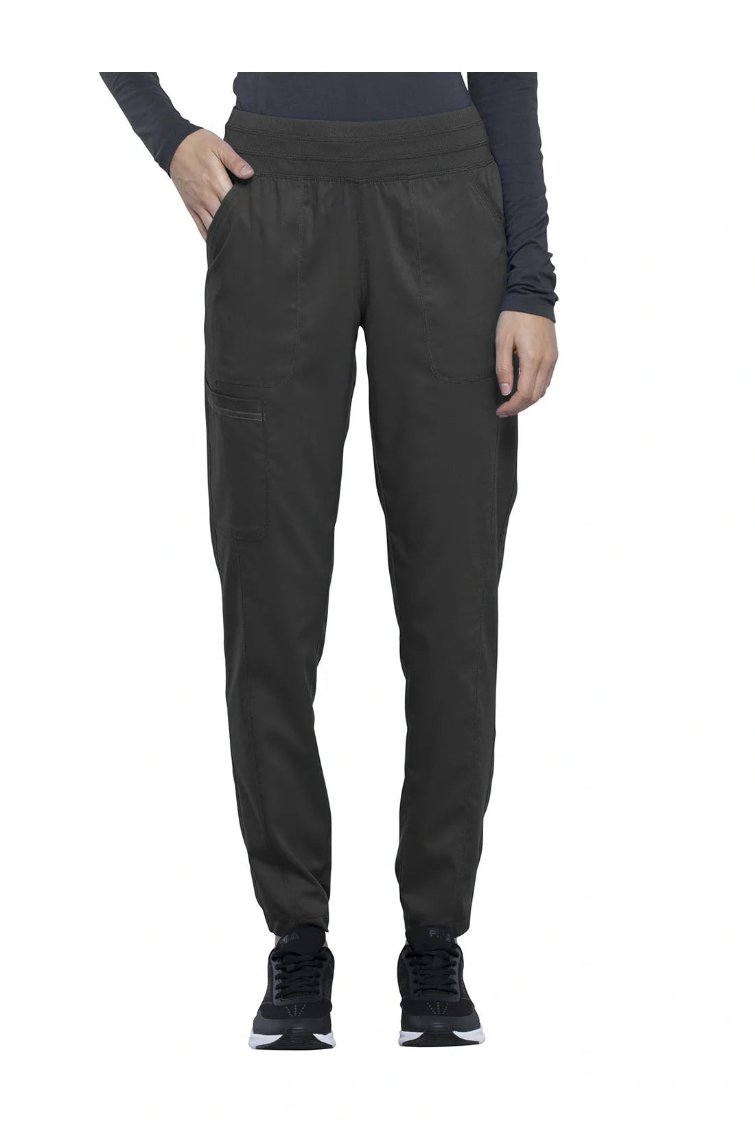PANTALON MUJER CHEROKEE WW REVOLUTION WW011 - GRIS OSCURO