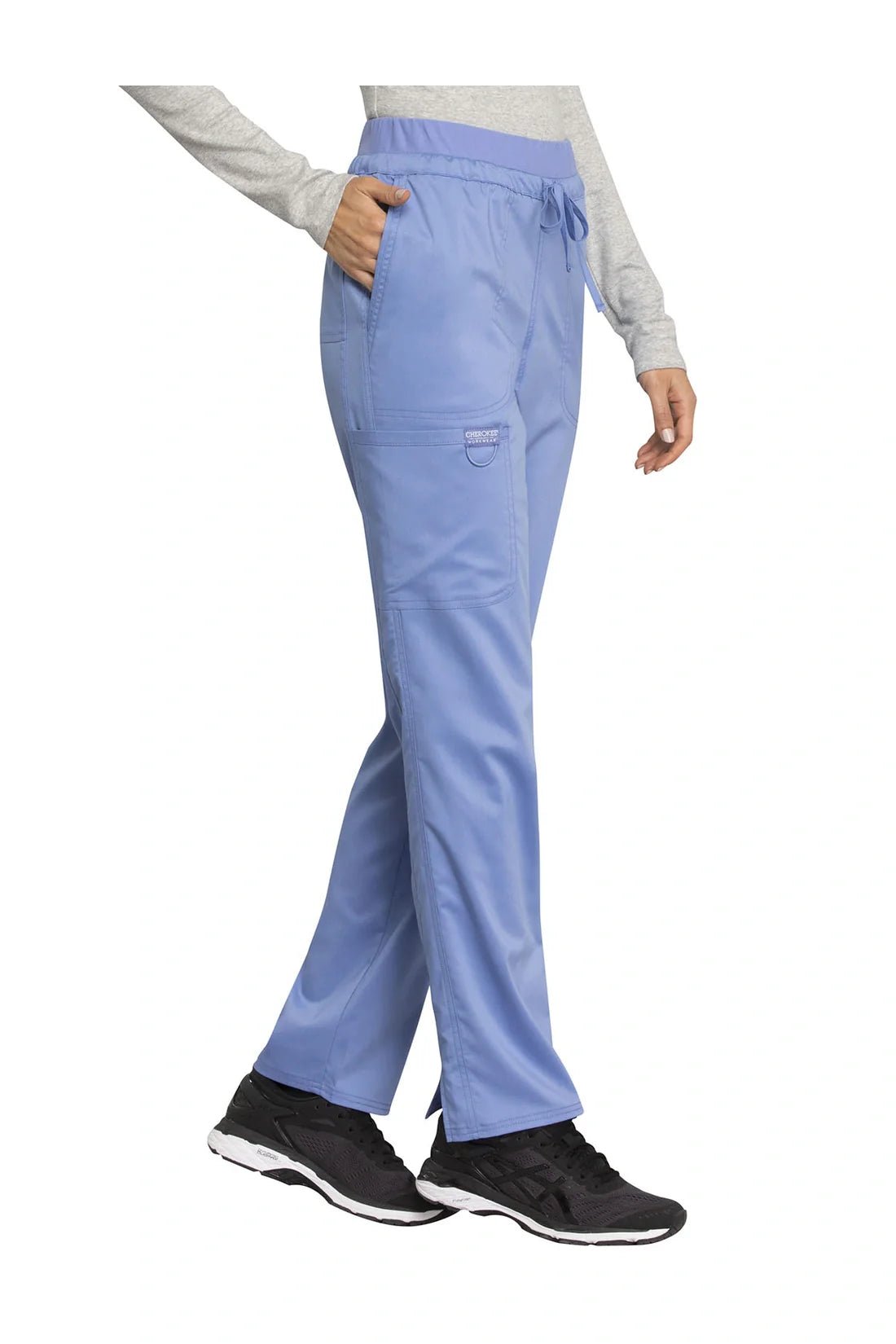 PANTALON MUJER CHEROKEE WW REVOLUTION WW105 - AZUL CIELO
