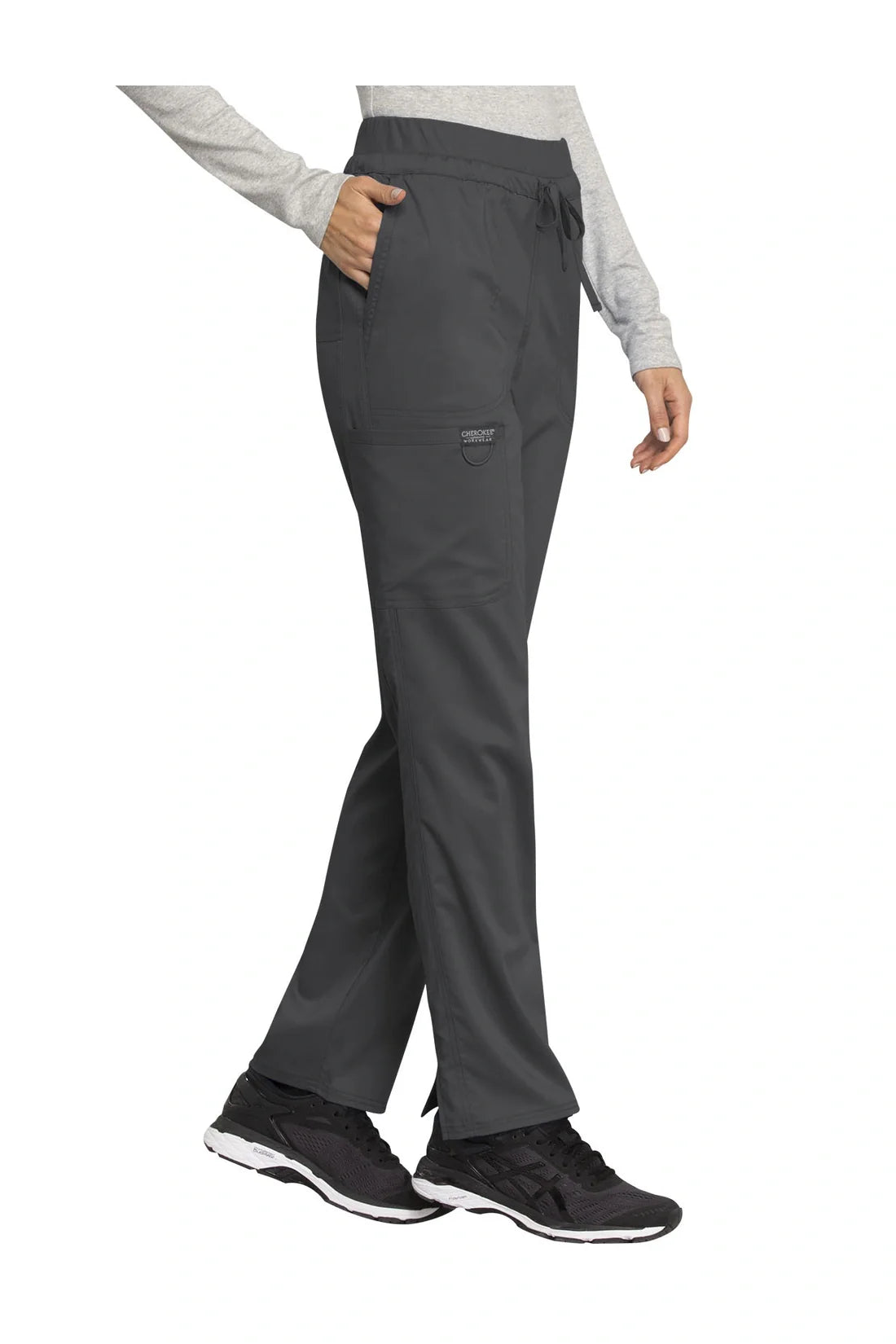 PANTALON MUJER CHEROKEE WW REVOLUTION WW105 - GRIS OSCURO