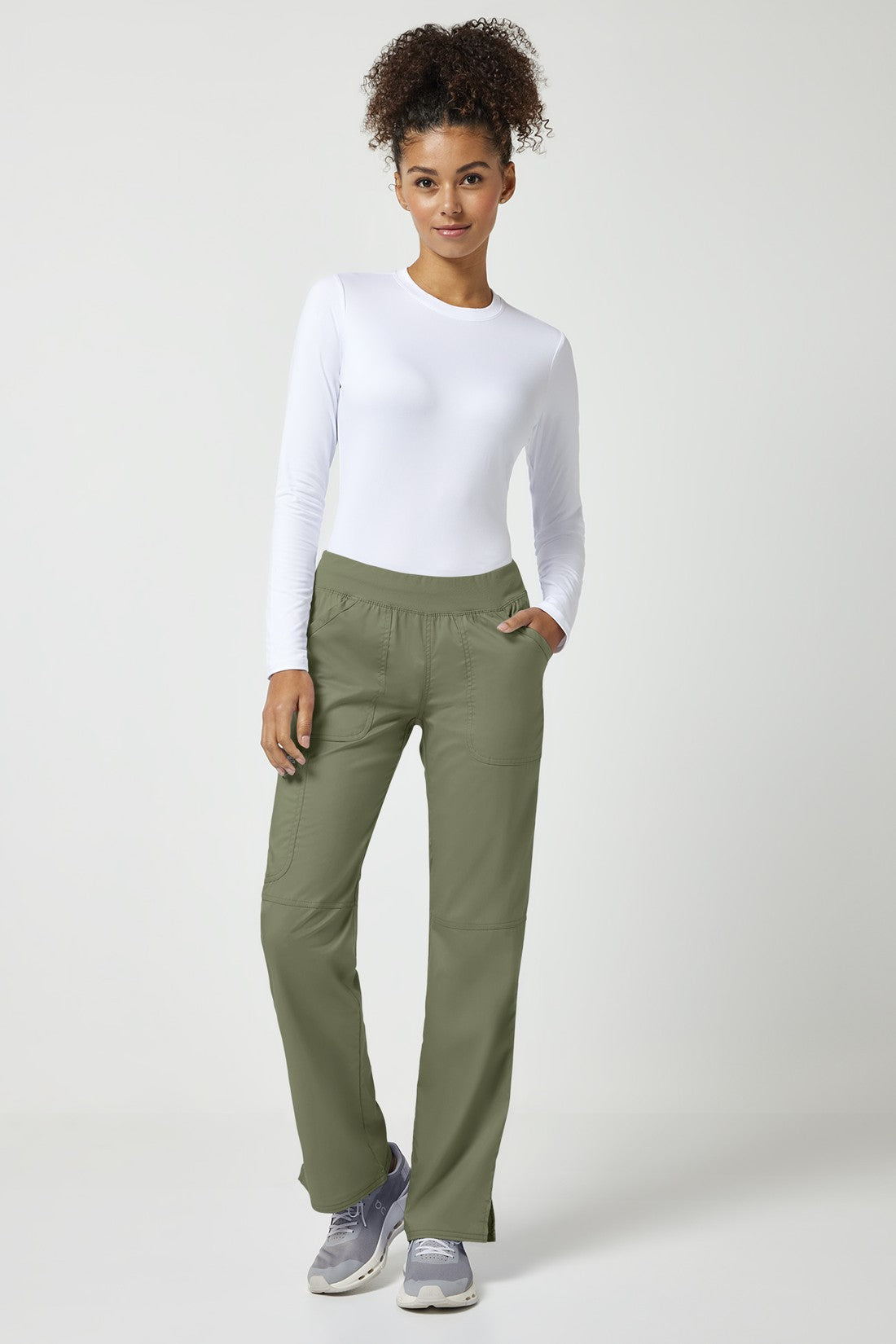 PANTALON MUJER CHEROKEE WW REVOLUTION WW110 - OLIVA