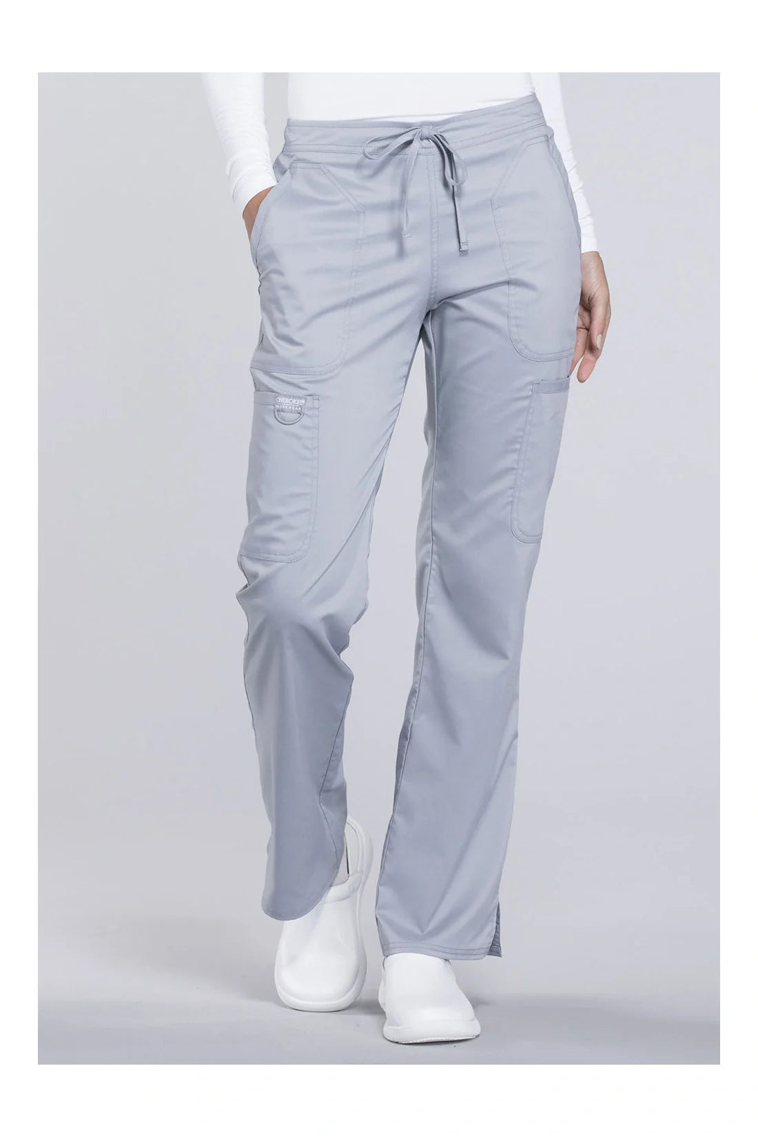 PANTALON MUJER CHEROKEE WW REVOLUTION WW120 - GRIS CLARO