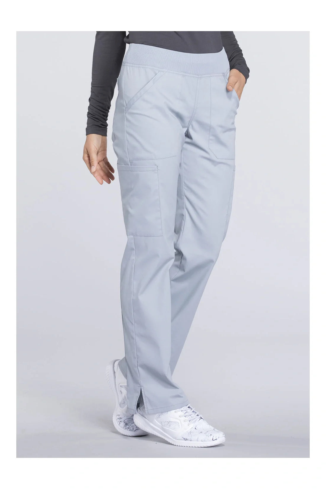 PANTALON MUJER CHEROKEE WW PROFESSIONALS WW170 - GRIS CLARO