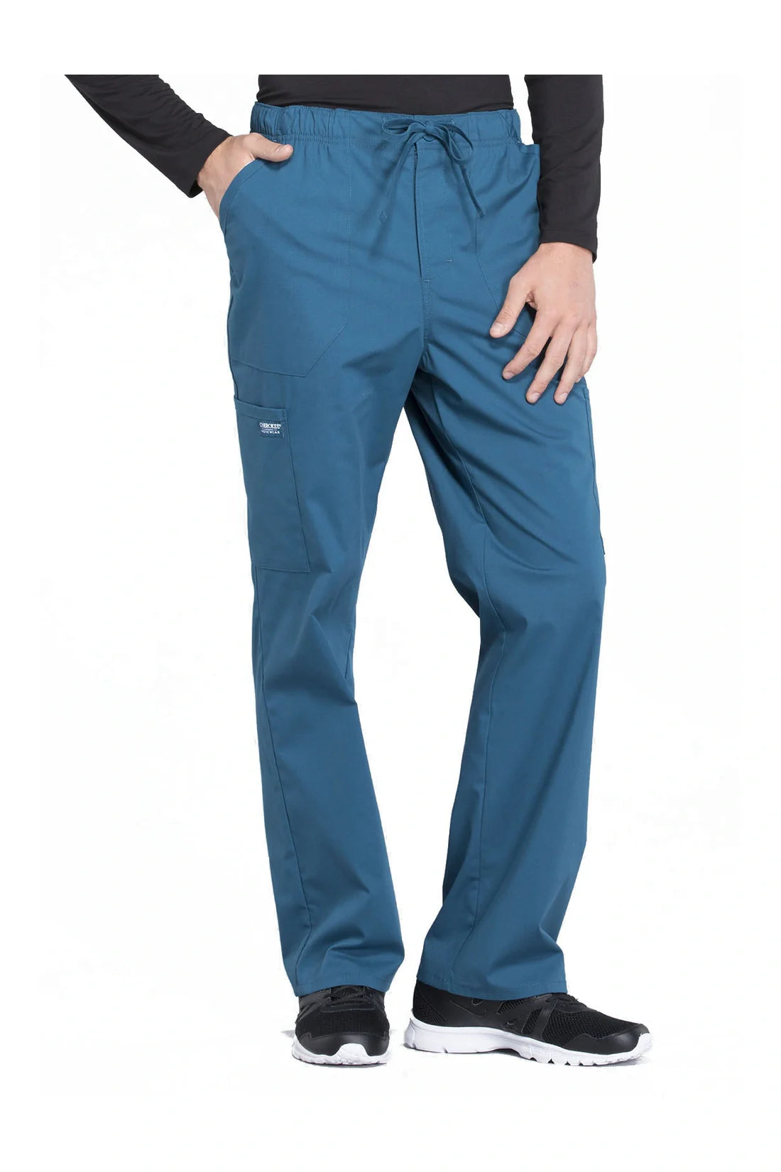 PANTALON HOMBRE CHEROKEE WW PROFESSIONALS WW190 - AZUL CARIBE