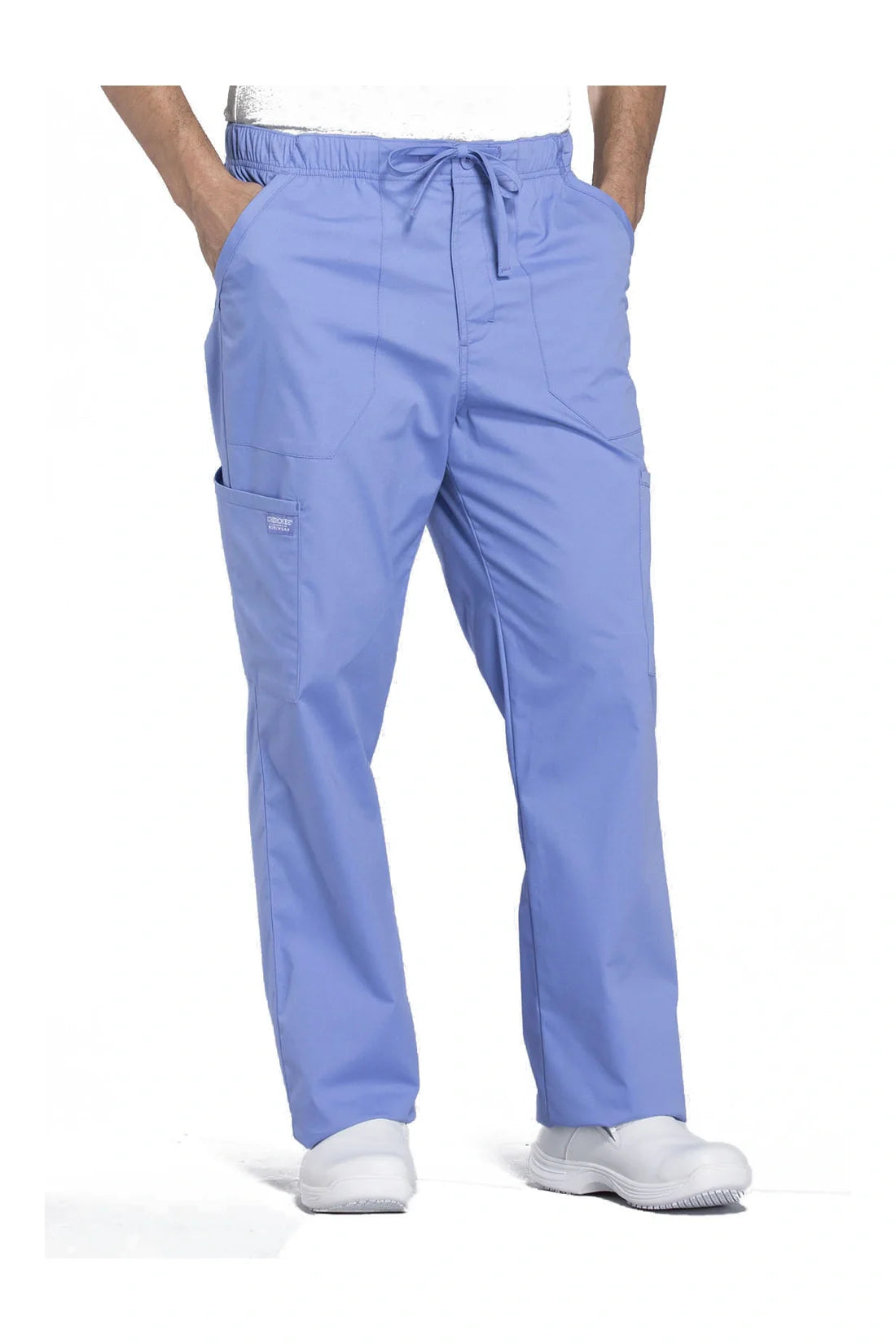 PANTALON HOMBRE CHEROKEE WW PROFESSIONALS WW190 - AZUL CIELO