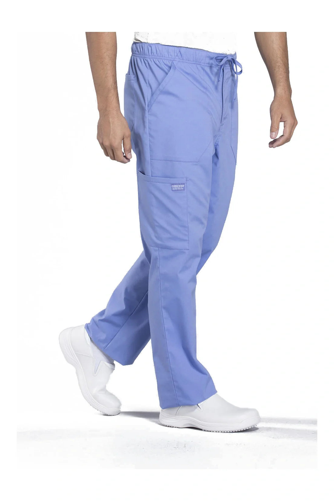 PANTALON HOMBRE CHEROKEE WW PROFESSIONALS WW190 - AZUL CIELO