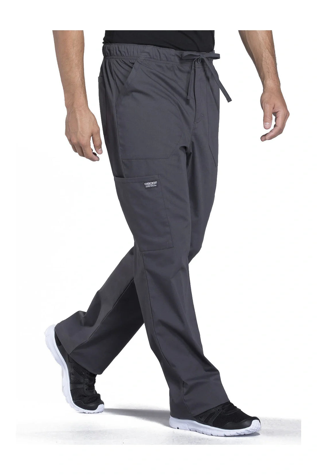 PANTALON HOMBRE CHEROKEE WW PROFESSIONALS WW190 - GRIS OSCURO