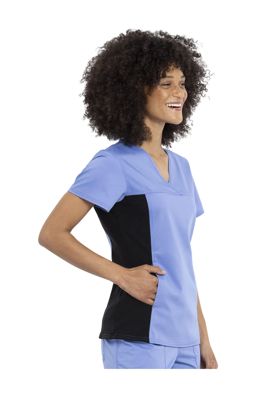 TOP MUJER CHEROKEE WW REVOLUTION WW2875 - AZUL CIELO
