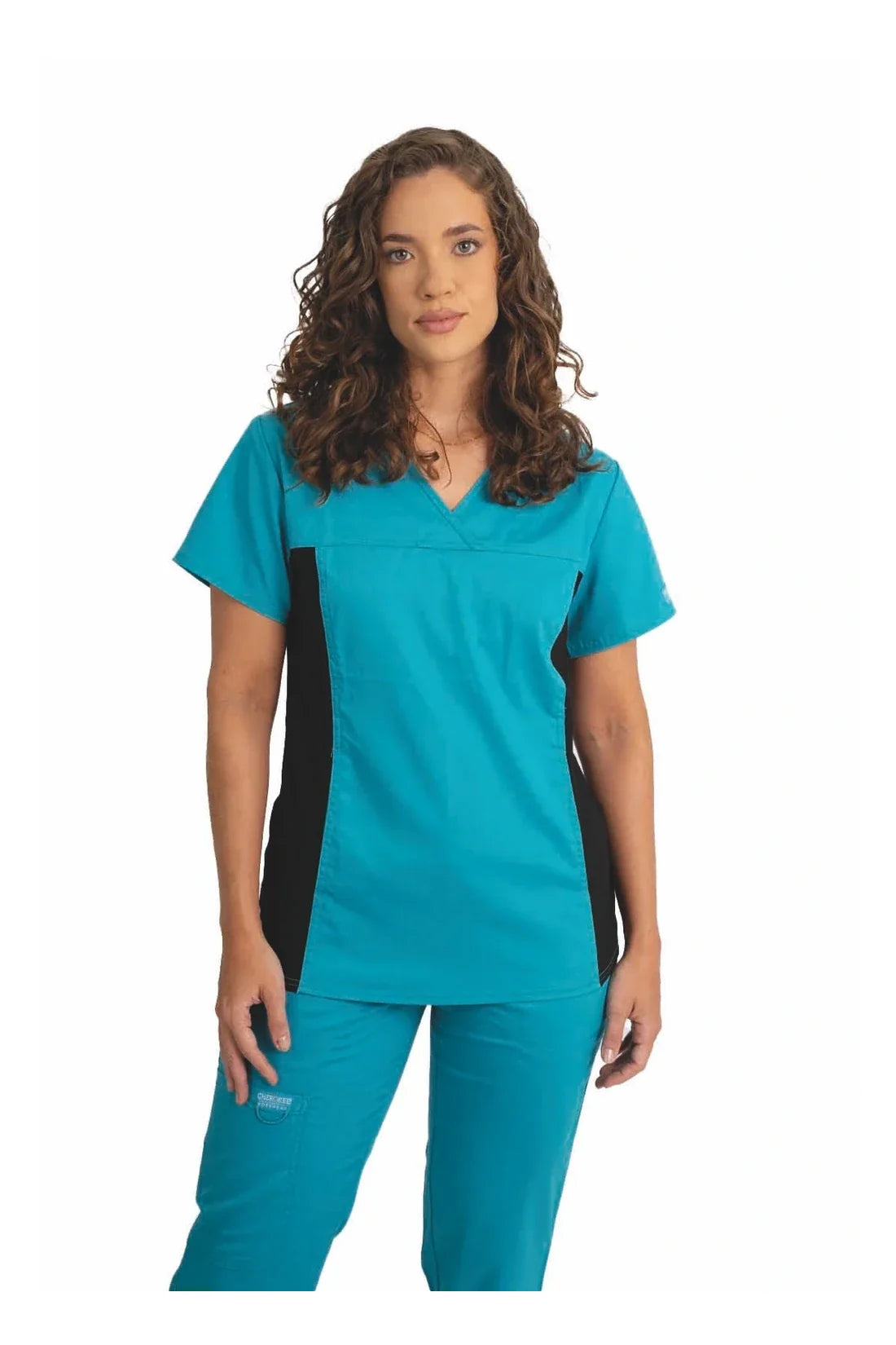 TOP MUJER CHEROKEE WW REVOLUTION WW2875 - VERDE AZULADO