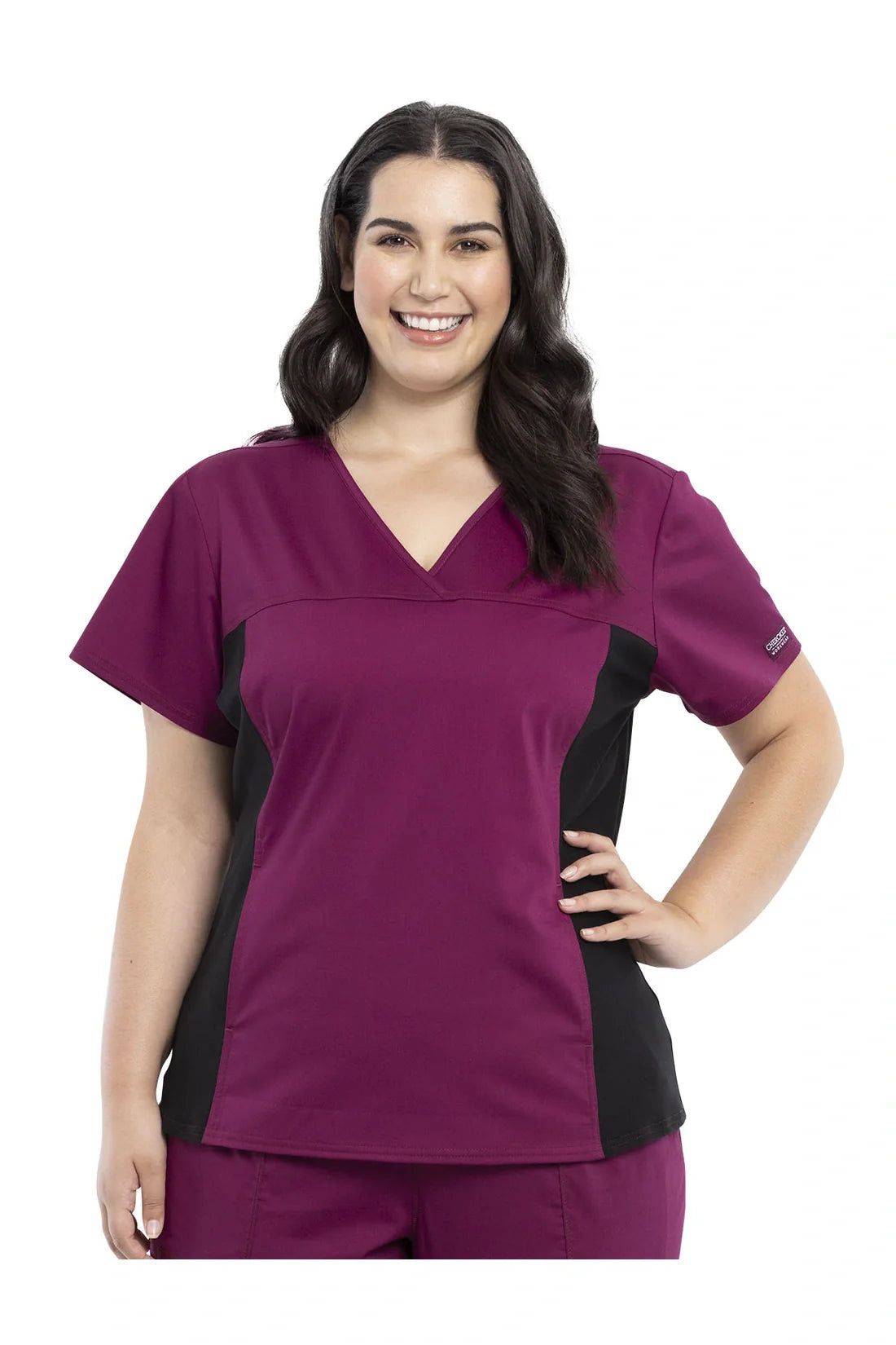 TOP MUJER CHEROKEE WW REVOLUTION WW2875 - VINOTINTO