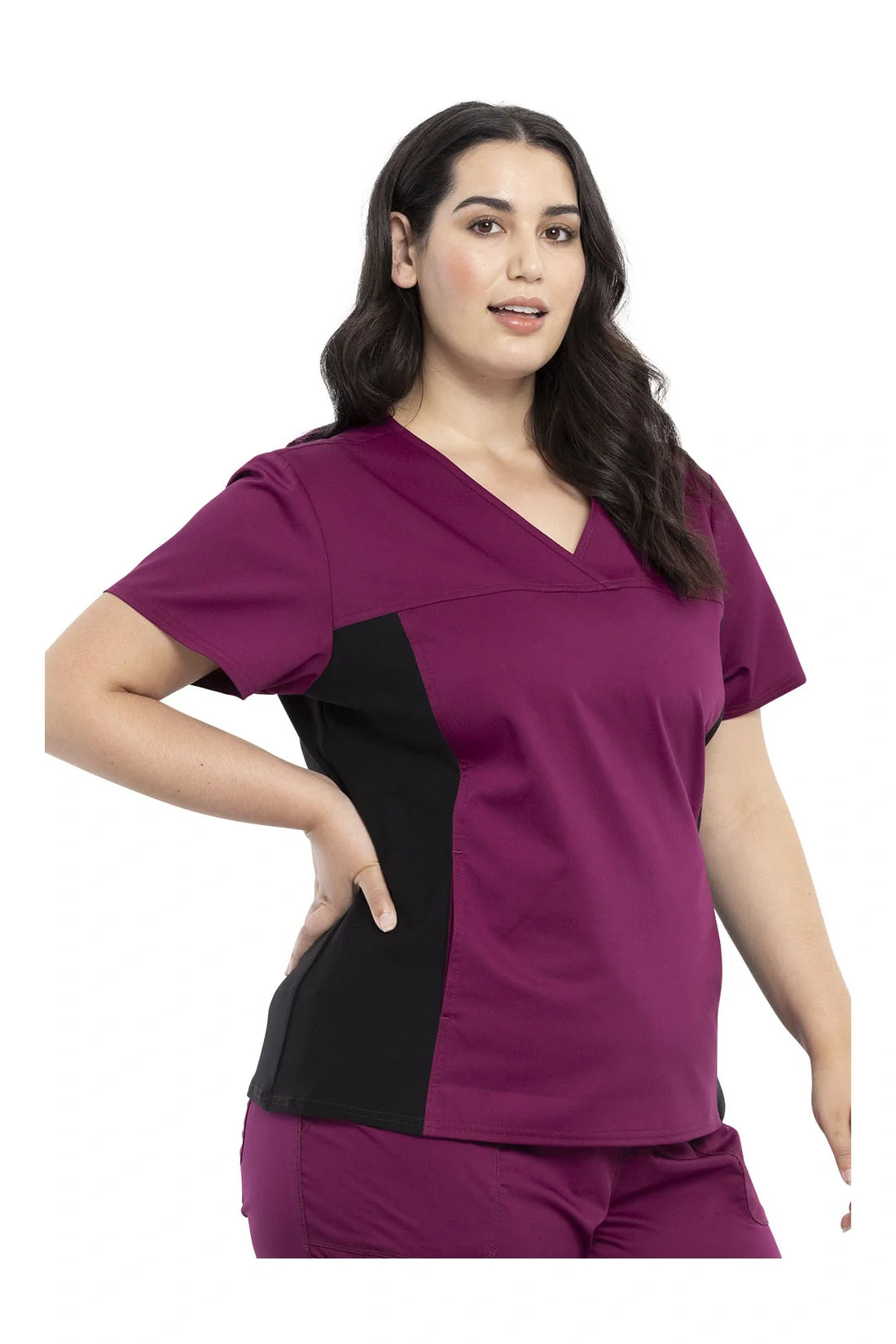 TOP MUJER CHEROKEE WW REVOLUTION WW2875 - VINOTINTO